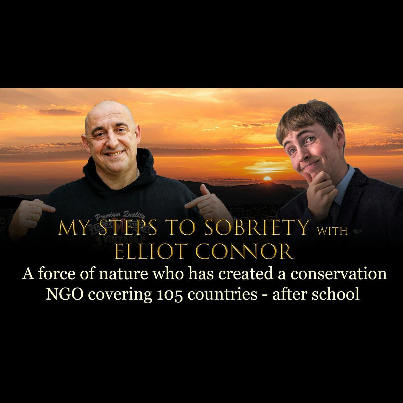 Episode 26 - Elliot Connor - A force of nature who has created a conservation NGO covering 105 countries - after school episode artwork