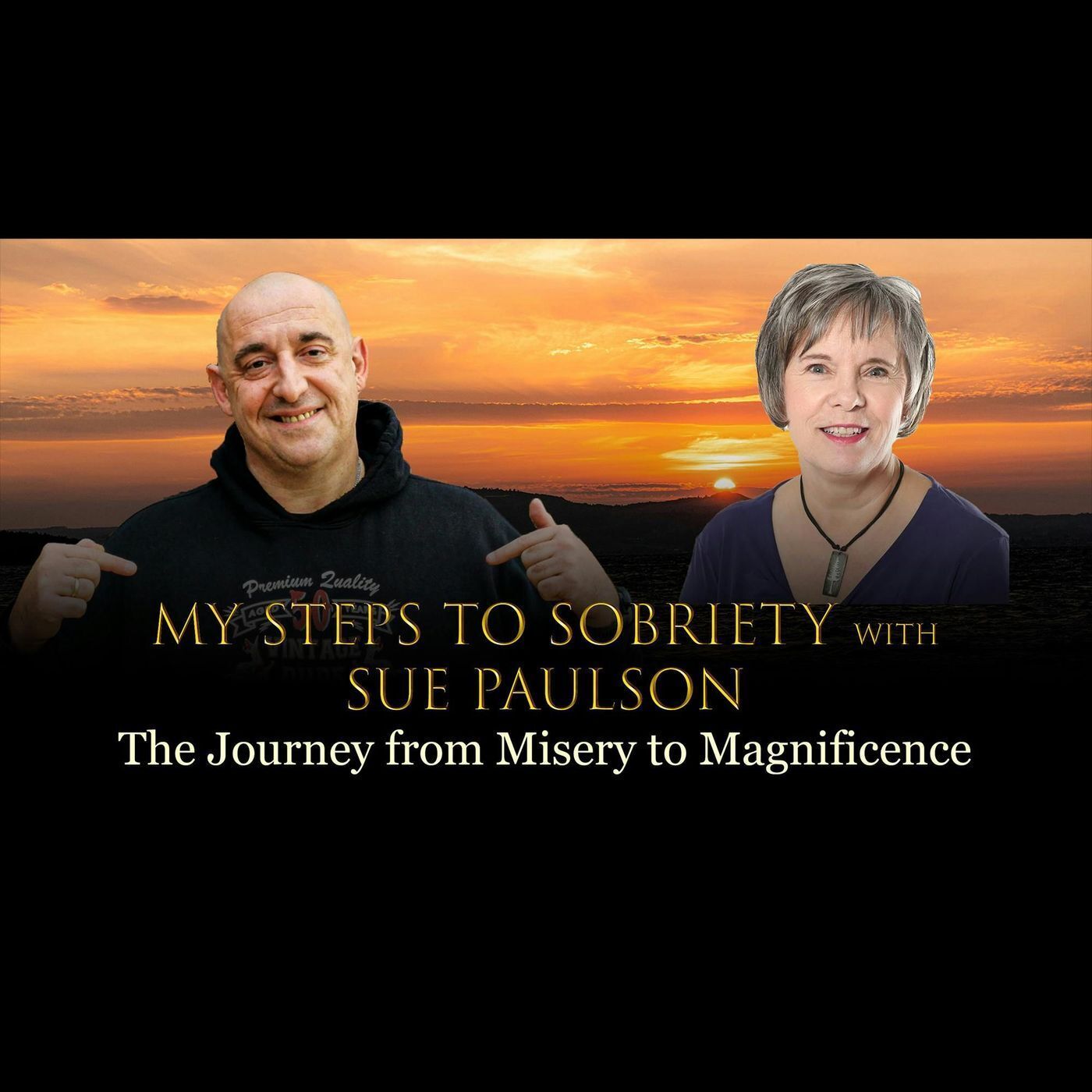 Episode 36 - Sue Paulson - The Journey from misery to magnificence episode artwork