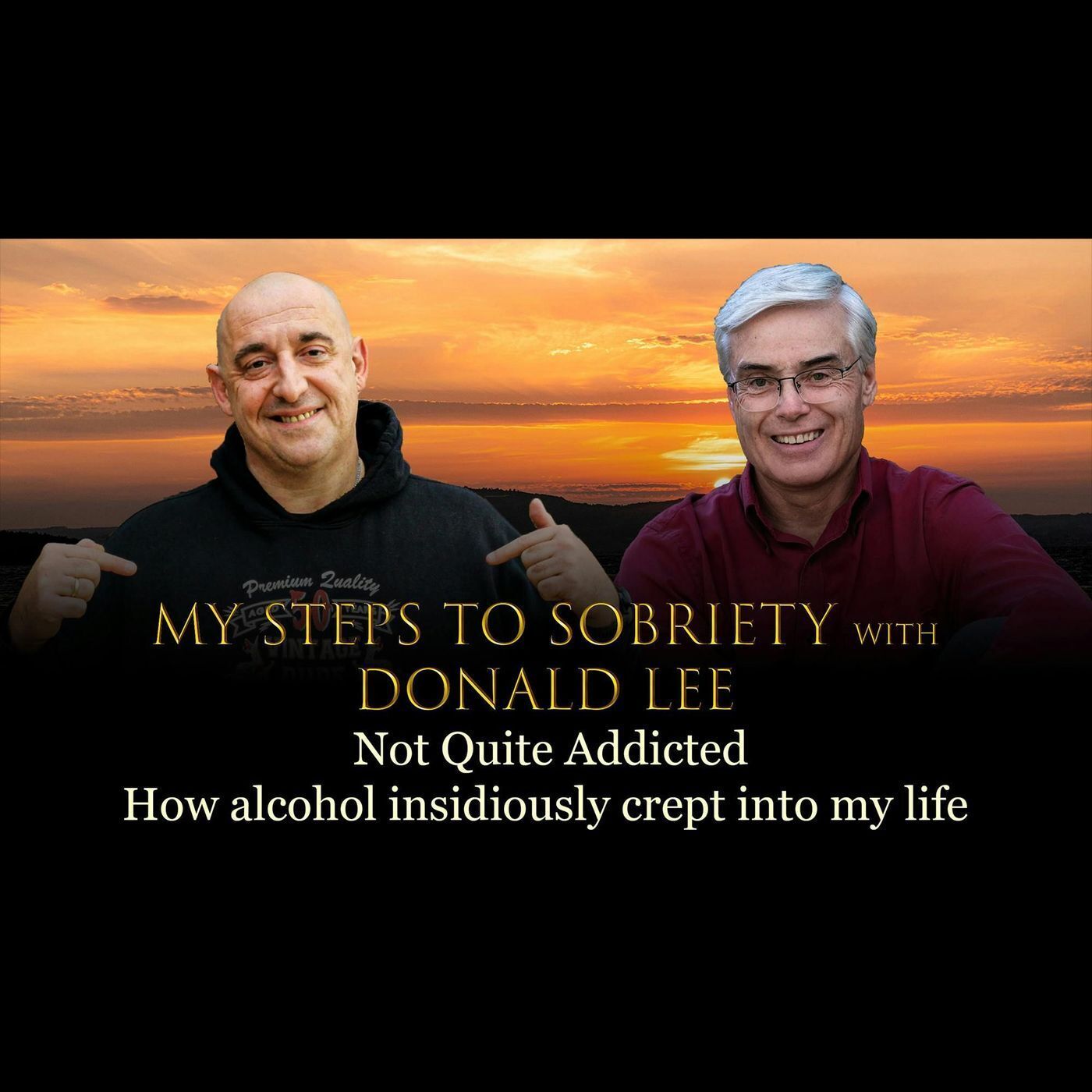 Episode 11 - Donald Lee - Not quite addicted - How alcohol insidiously crept into my life episode artwork