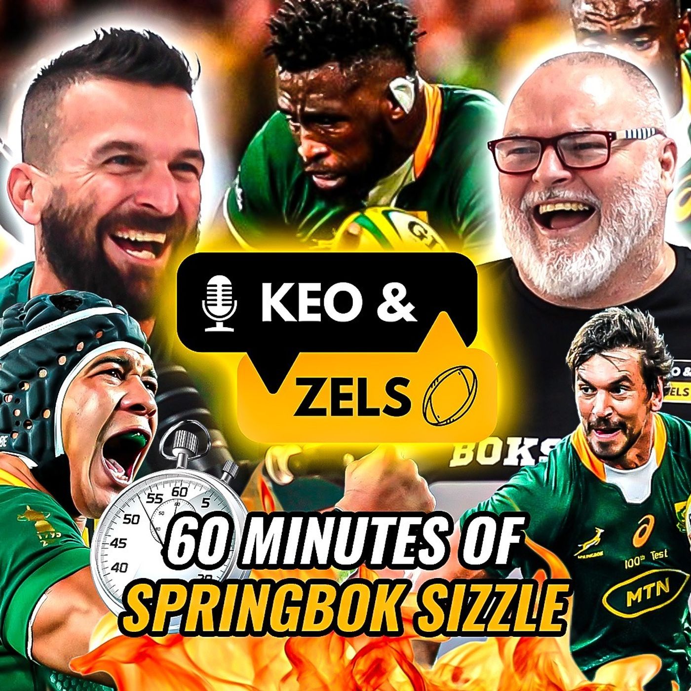 Keo & Zels Show: EP 110 – 60 minutes of Springbok sizzle