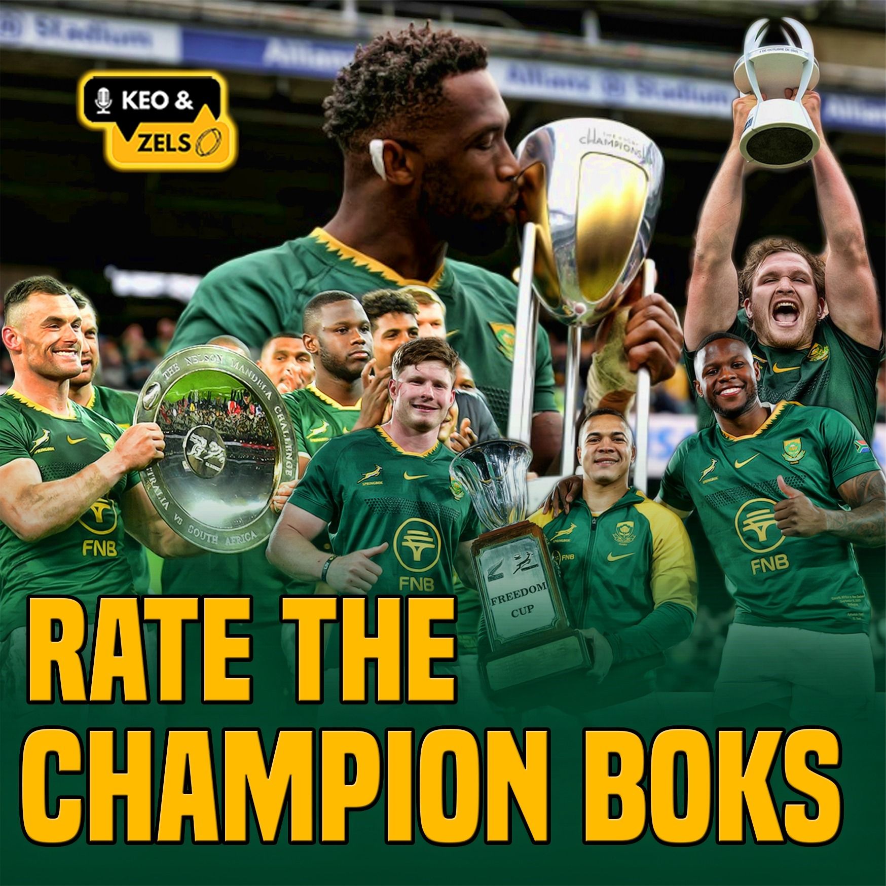 Keo & Zels Show: EP 131 – We Rate the champion Boks