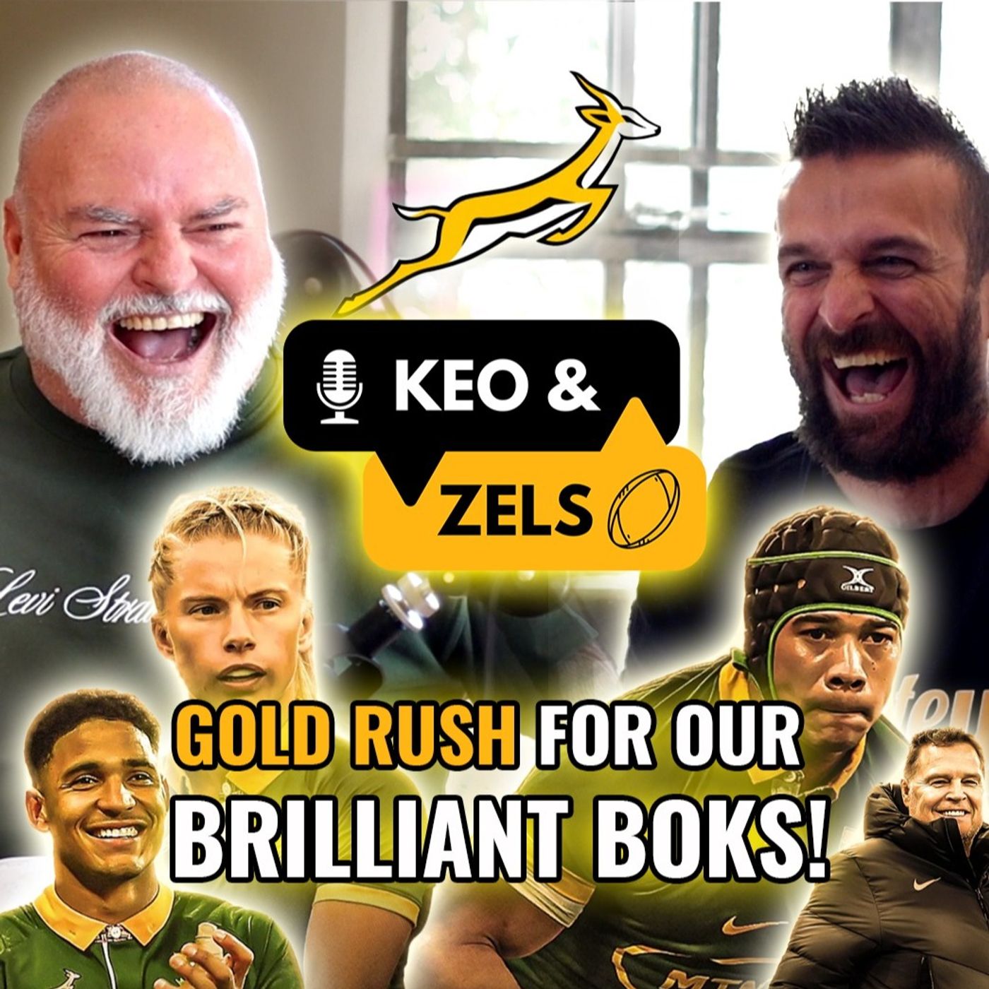 Keo & Zels Show: Ep 77 – Gold rush for our brilliant Boks!