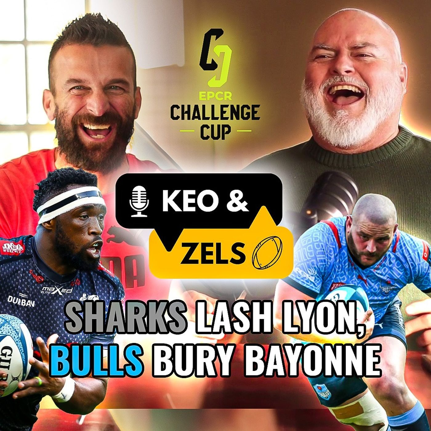 Keo & Zels Show: Ep 82 – Sharks lash Lyon, Bulls bury Bayonne