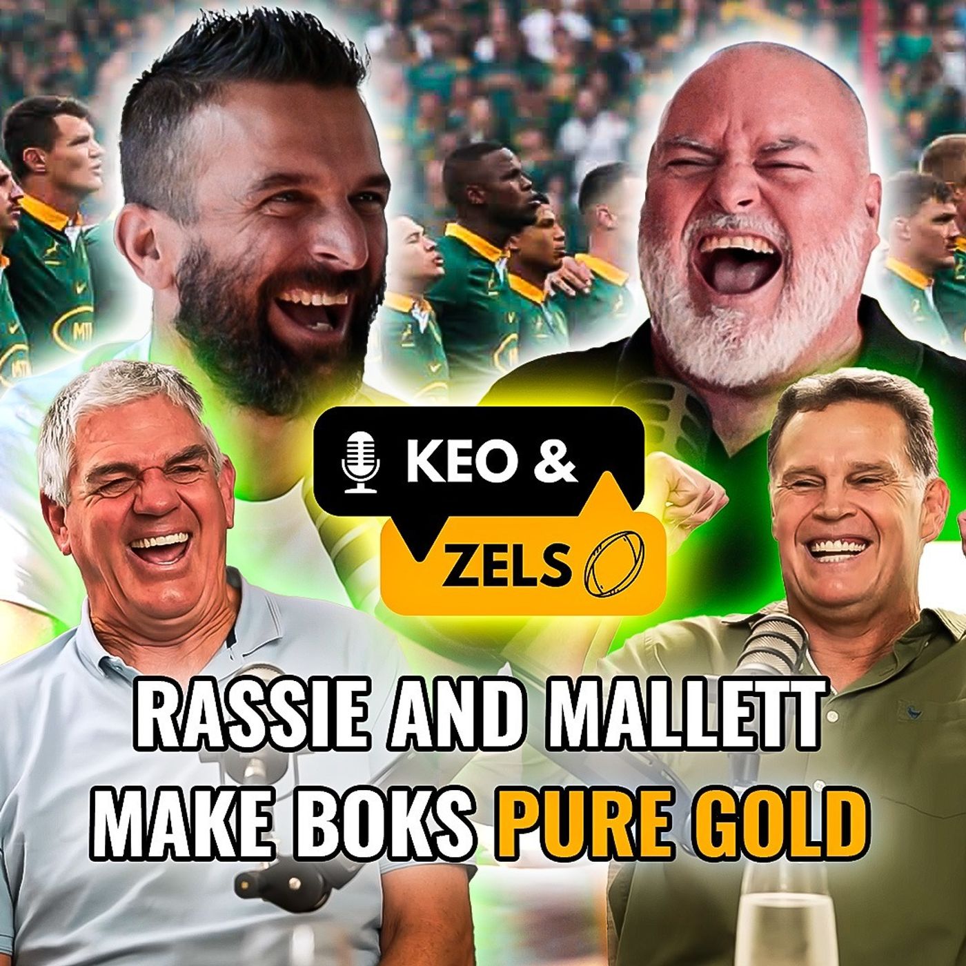 Keo & Zels: Rassie and Mallett make Boks pure gold