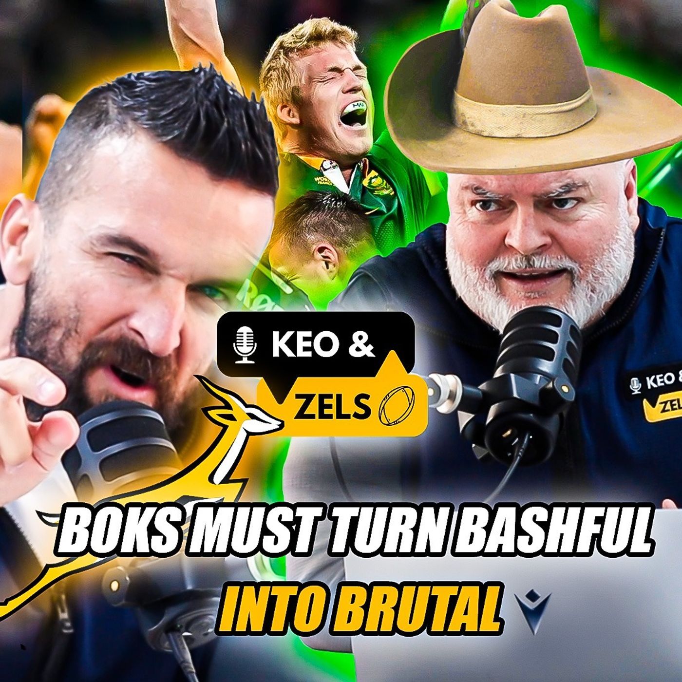 Keo & Zels Show: EP 105 – Boks must turn bashful into Brutal!