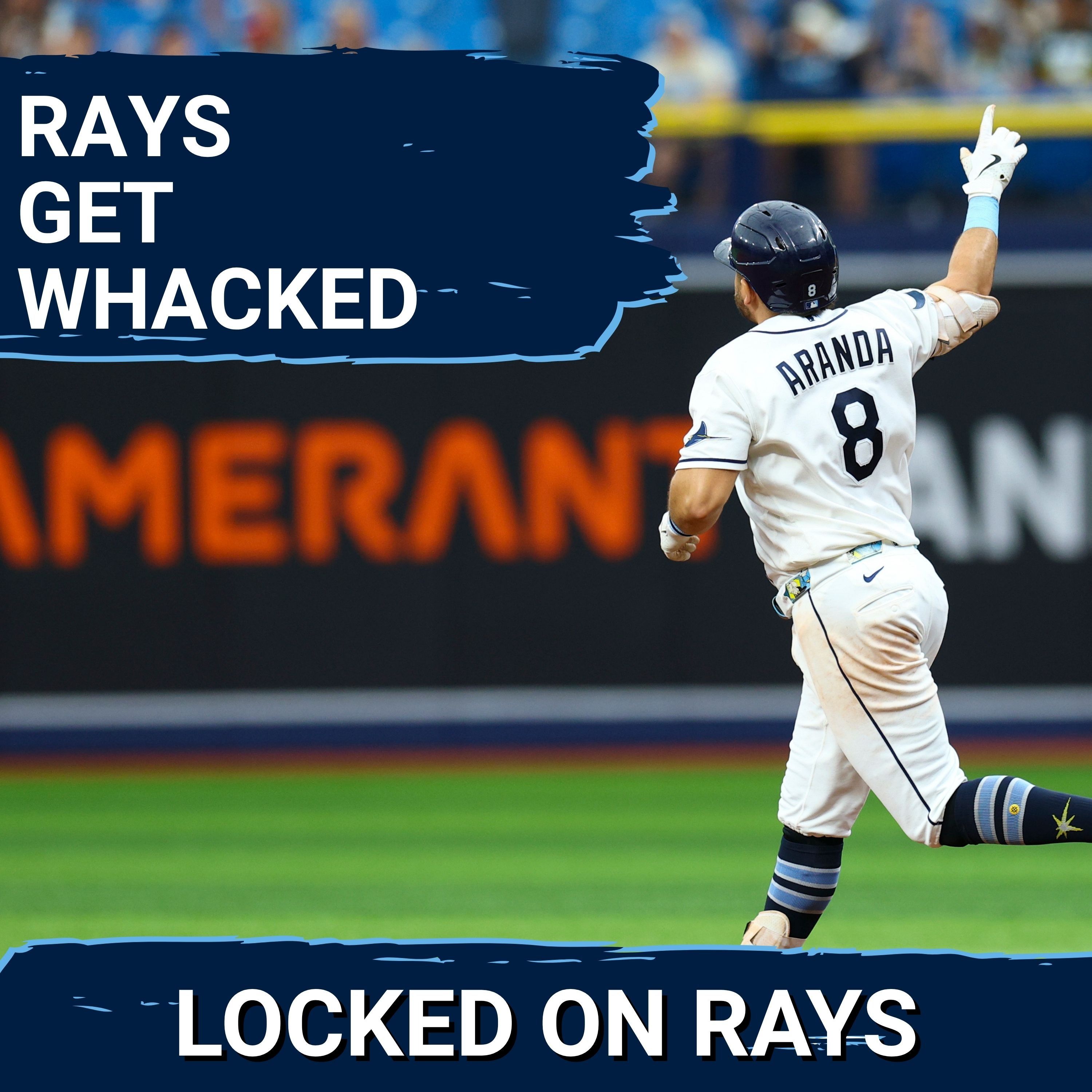RAYS POSTCAST: The Tampa Bay Rays GET WHACKED by the Seattle Mariners episode artwork