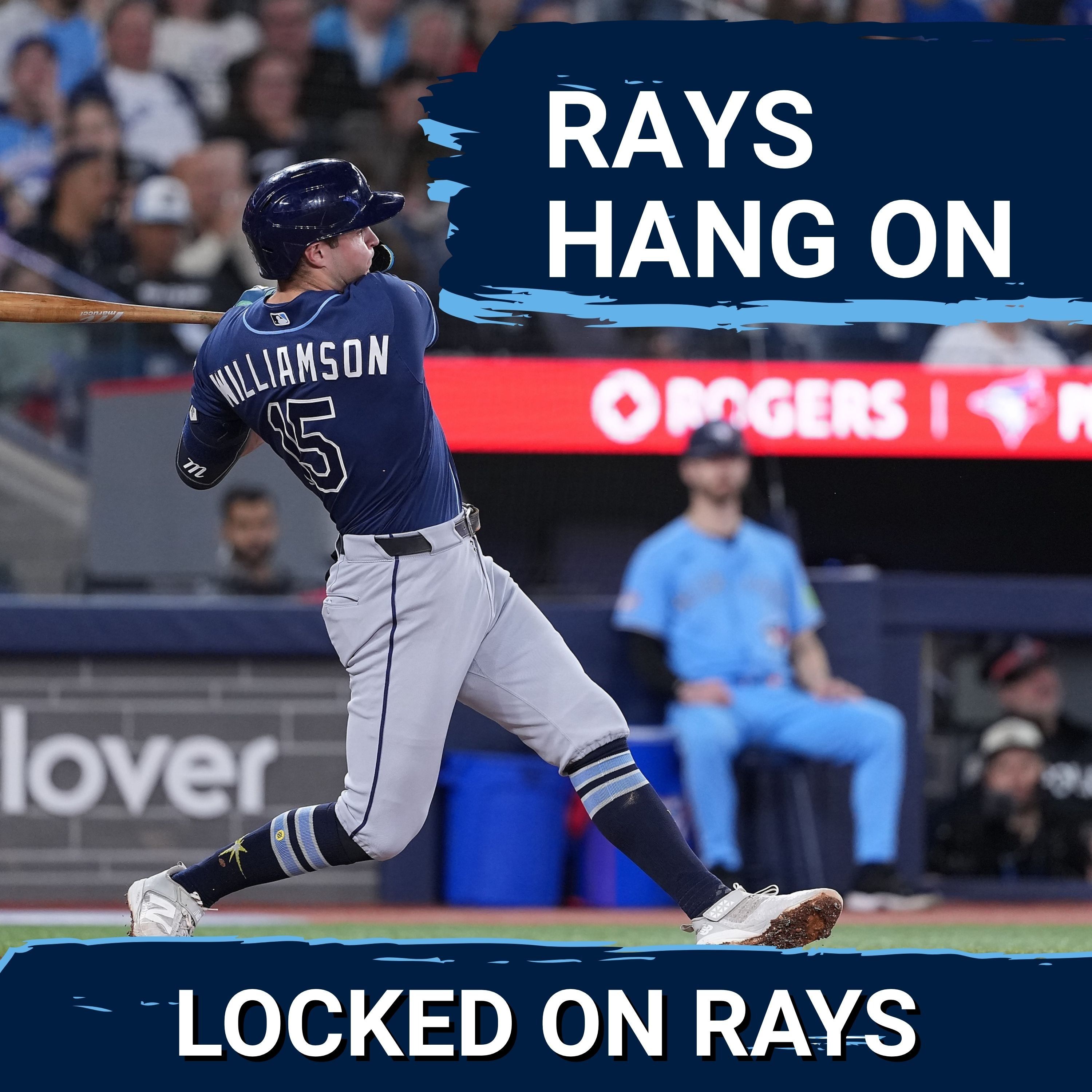 RAYS POSTCAST: The Tampa Bay Rays HANG ON to beat the Toronto Blue Jays