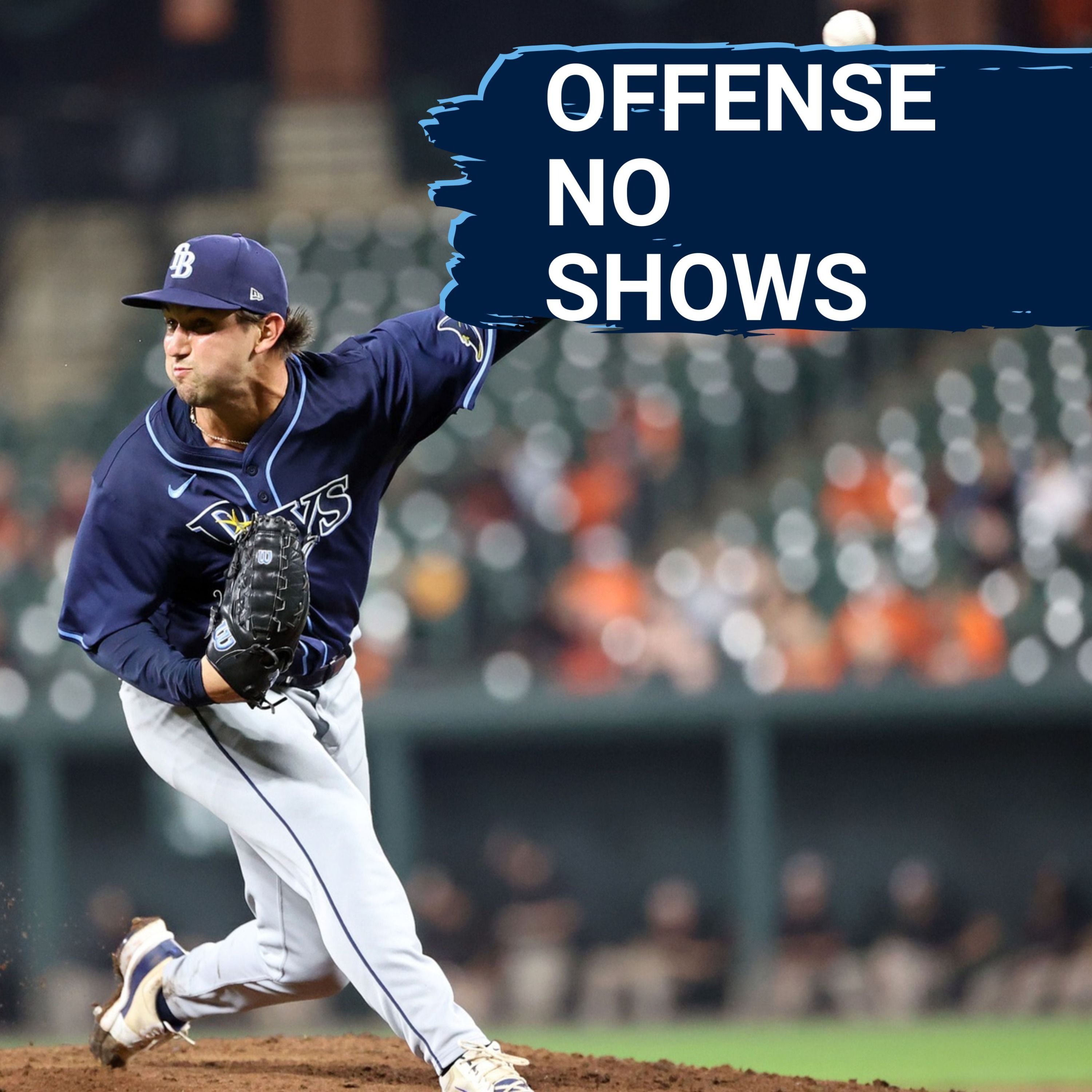 RAYS POSTCAST: Tampa Bay Rays OFFENSE GETS SHUT DOWN by the Baltimore Orioles