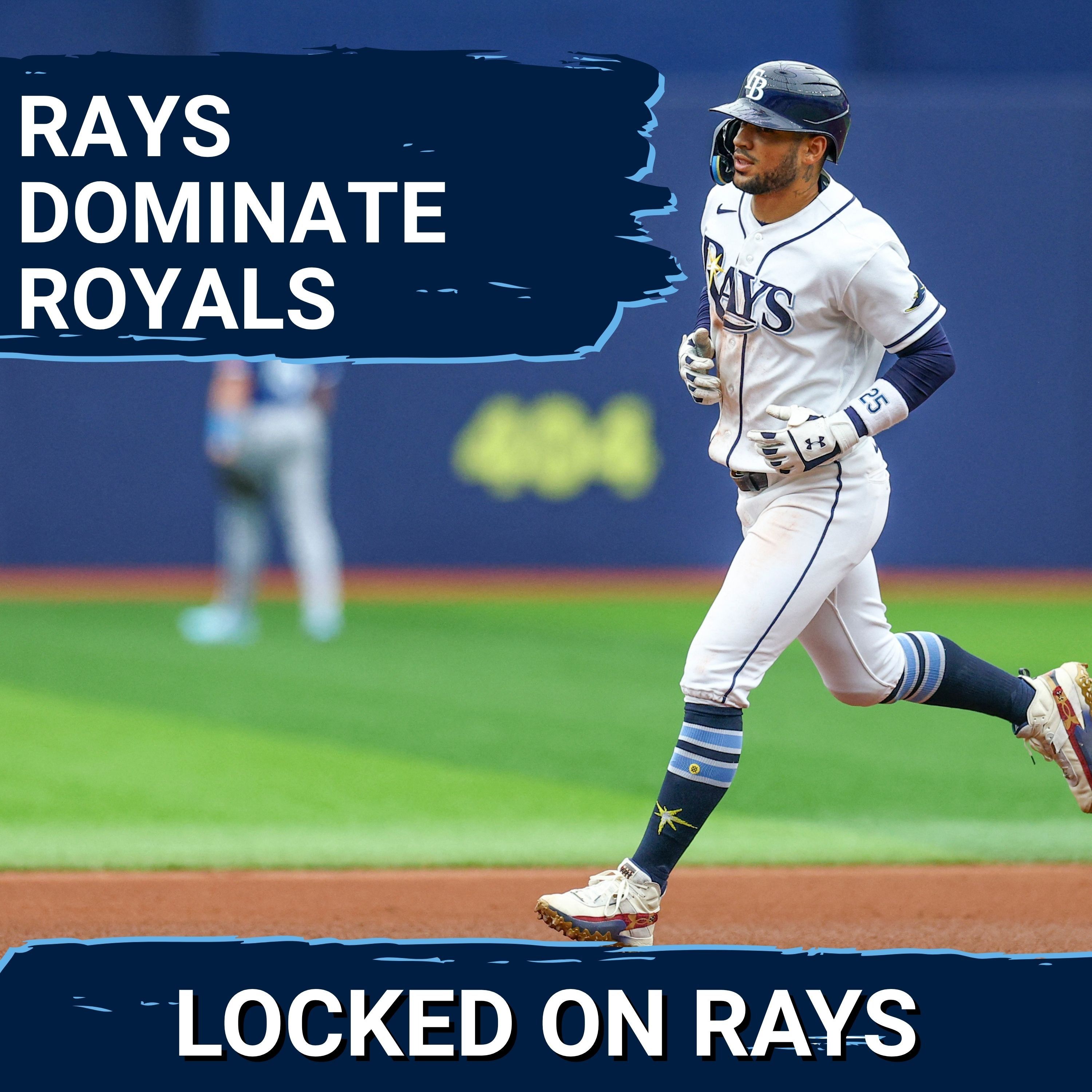 RAYS POSTCAST: Tampa Bay Rays STEAMROLL the Kansas City Royals