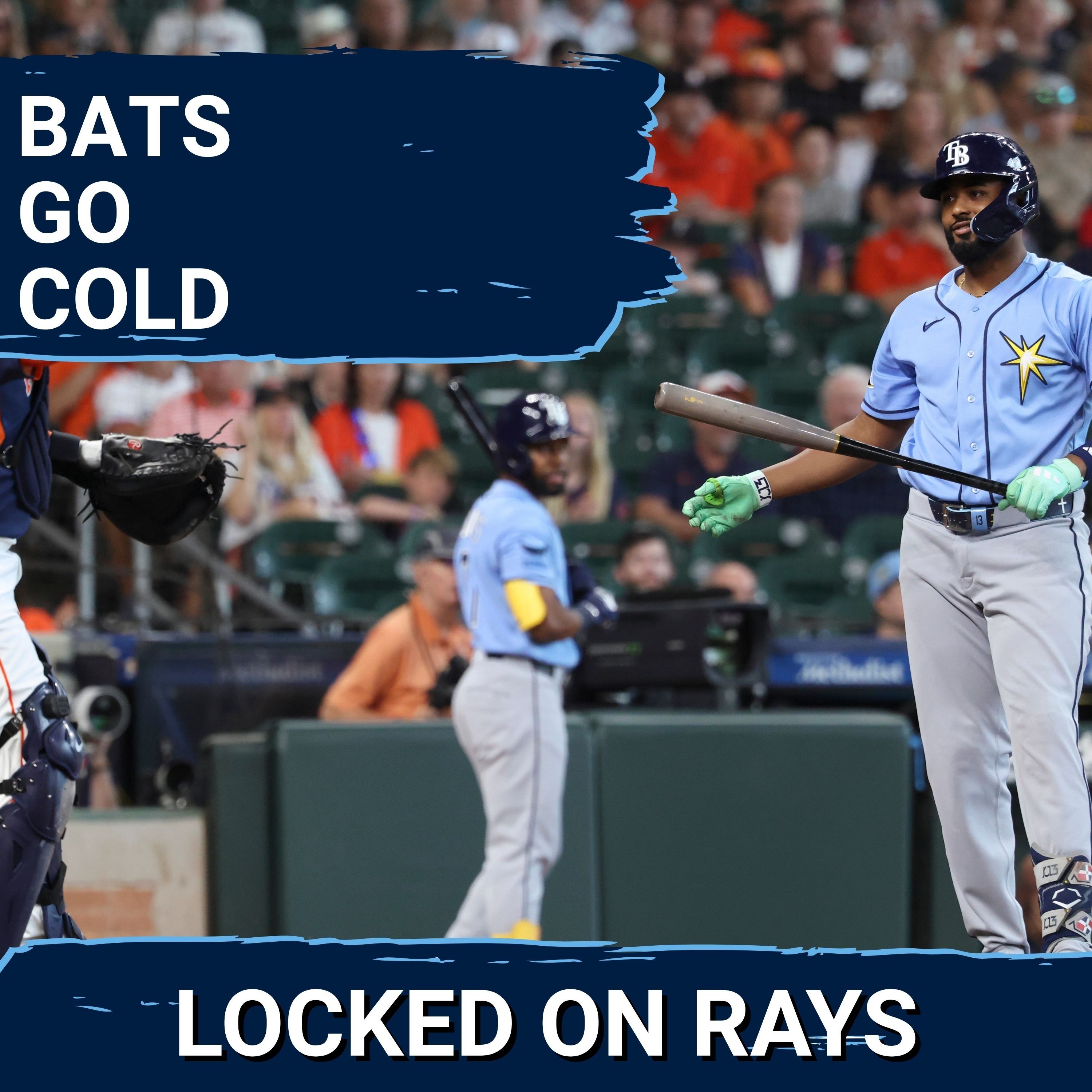 RAYS POSTCAST: The Tampa Bay Rays offense GOES COLD in a loss to the Houston Astros episode artwork