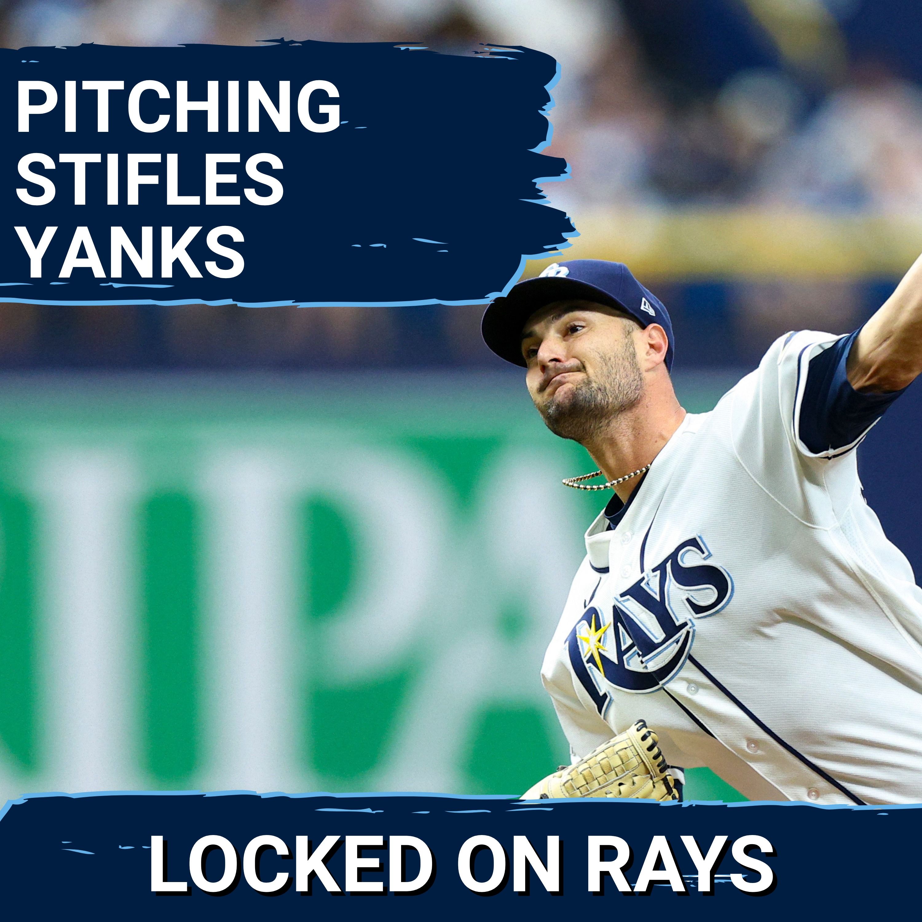 RAYS POSTCAST: The Tampa Bay Rays PITCHING STIFLES the New York Yankees episode artwork