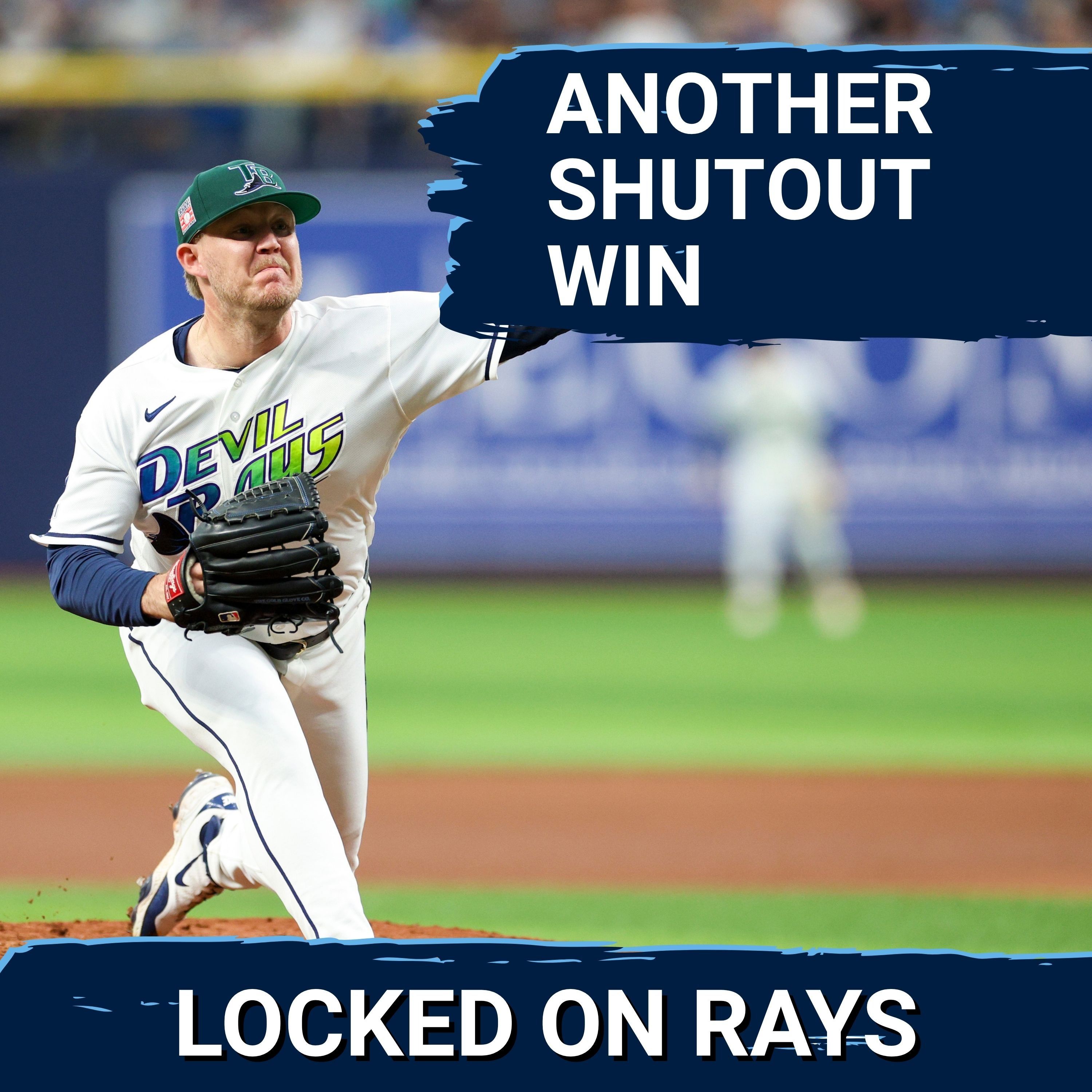 RAYS POSTCAST: The Tampa Bay Rays PITCHING DOMINATES AGAIN vs the Cleveland Guardians episode artwork