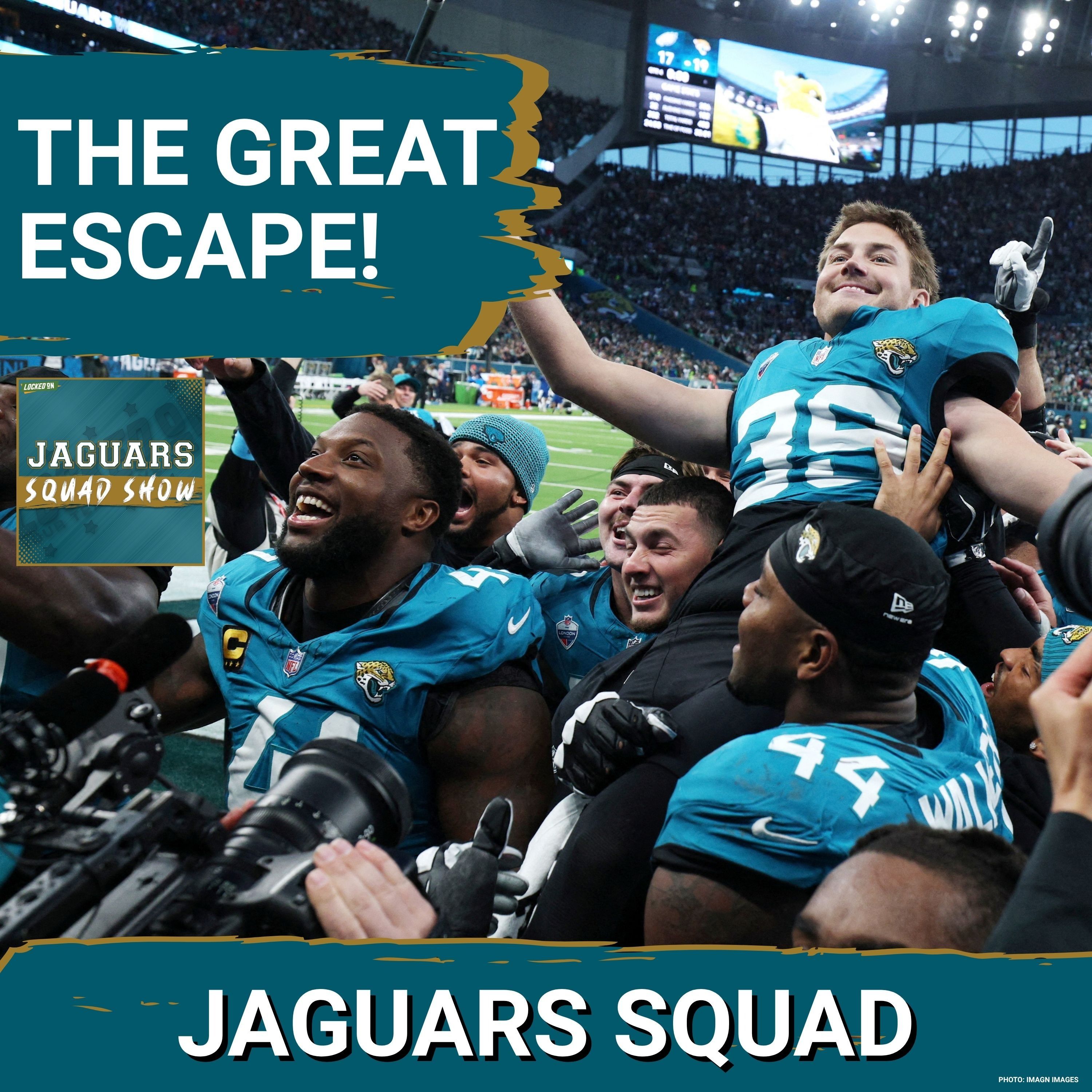 JAGUARS SQUAD SHOW: A Little MAGIC In London, How the Jacksonville Jaguars Escaped Vs. Eagles