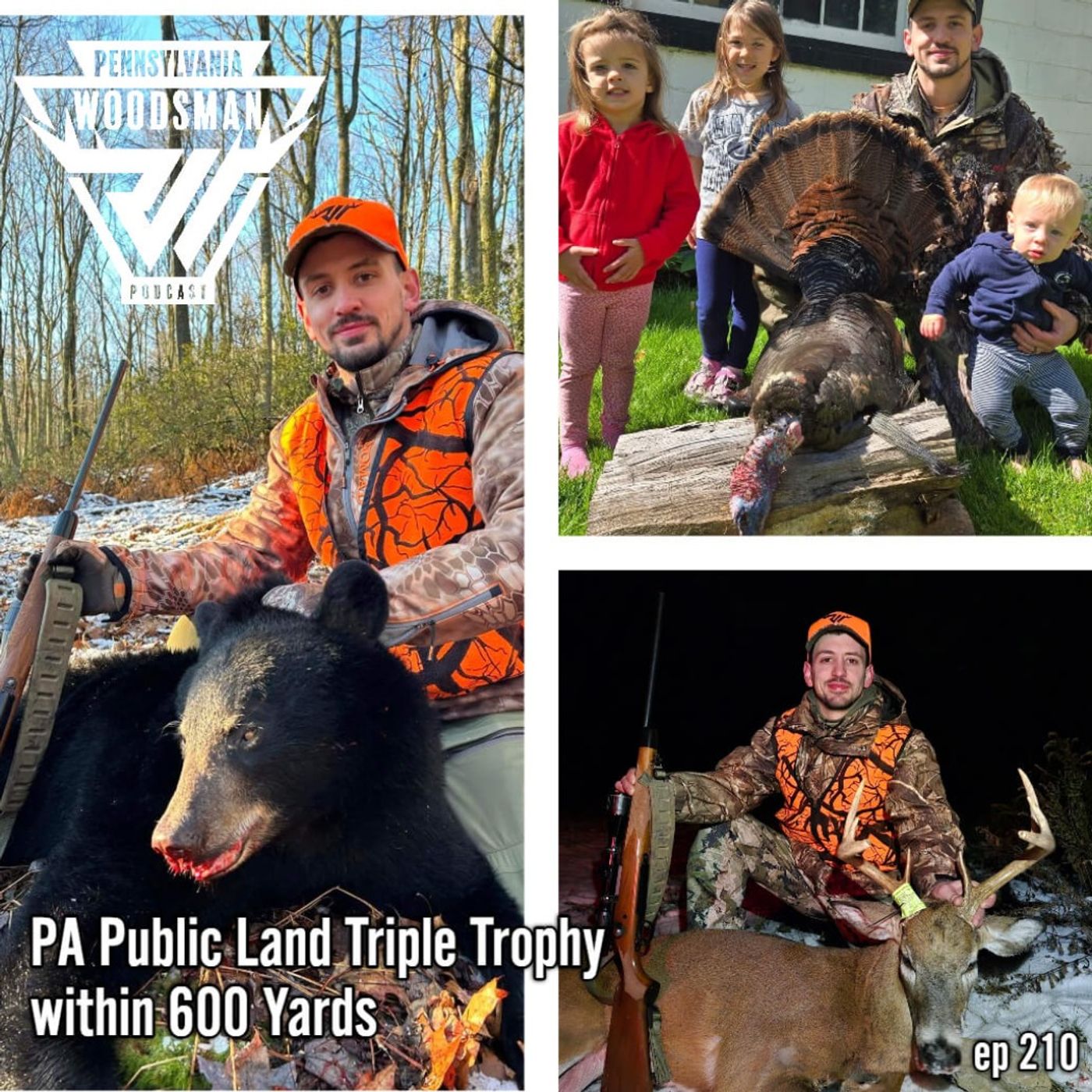 PA Public Land Triple Trophy within 600 Yards