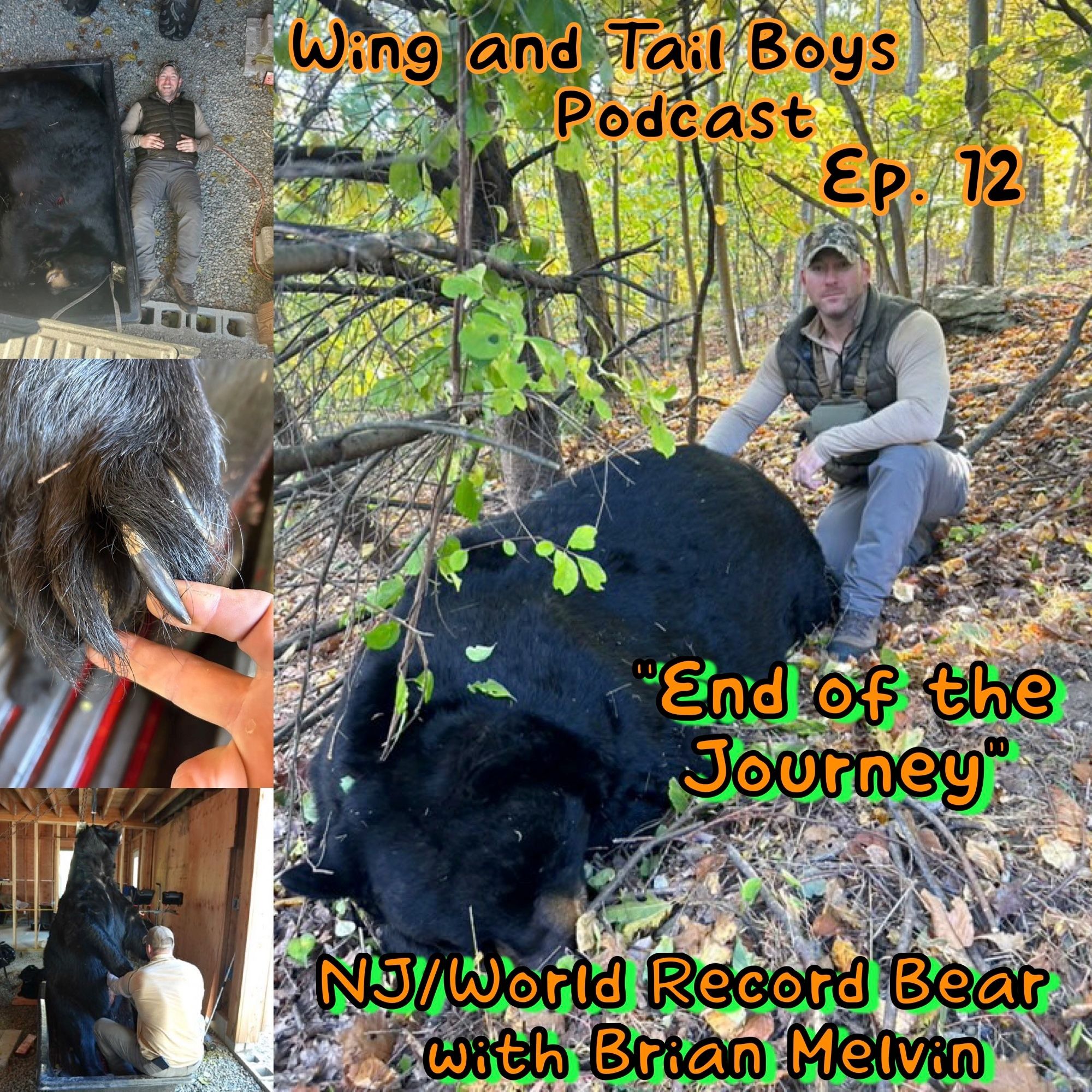 NJ/WORLD Record Bear!! "End of the Journey" with Brian Melvin episode artwork
