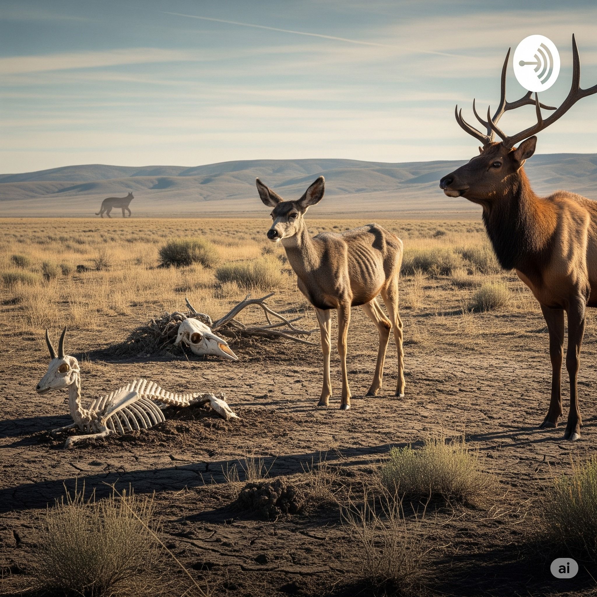How Drought, Predators, and Winter Kill Impact Animal Behavior
