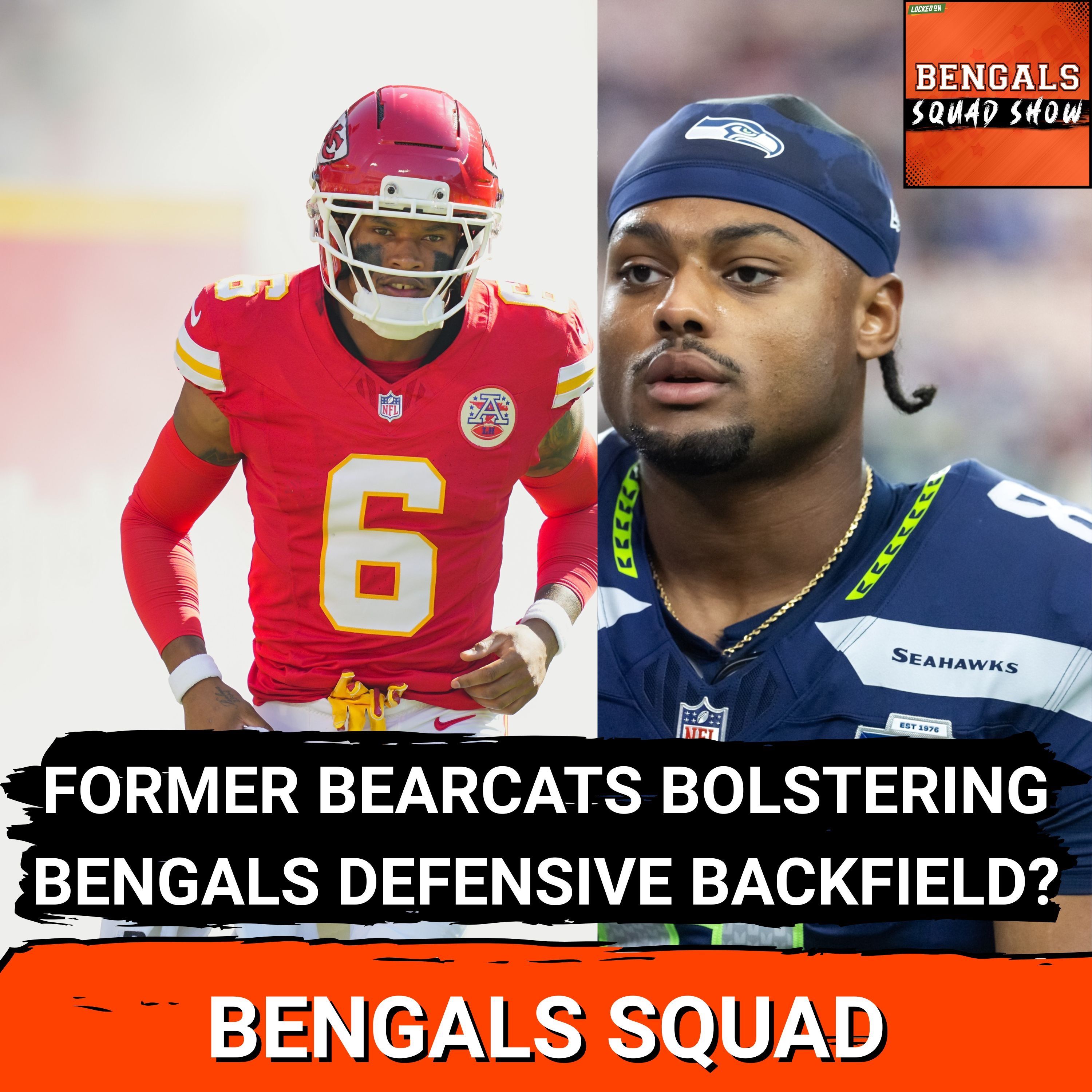 BENGALS SQUAD SHOW: SAFETY help in the form of former Cincinnati Bearcats on the way in FREE AGENCY