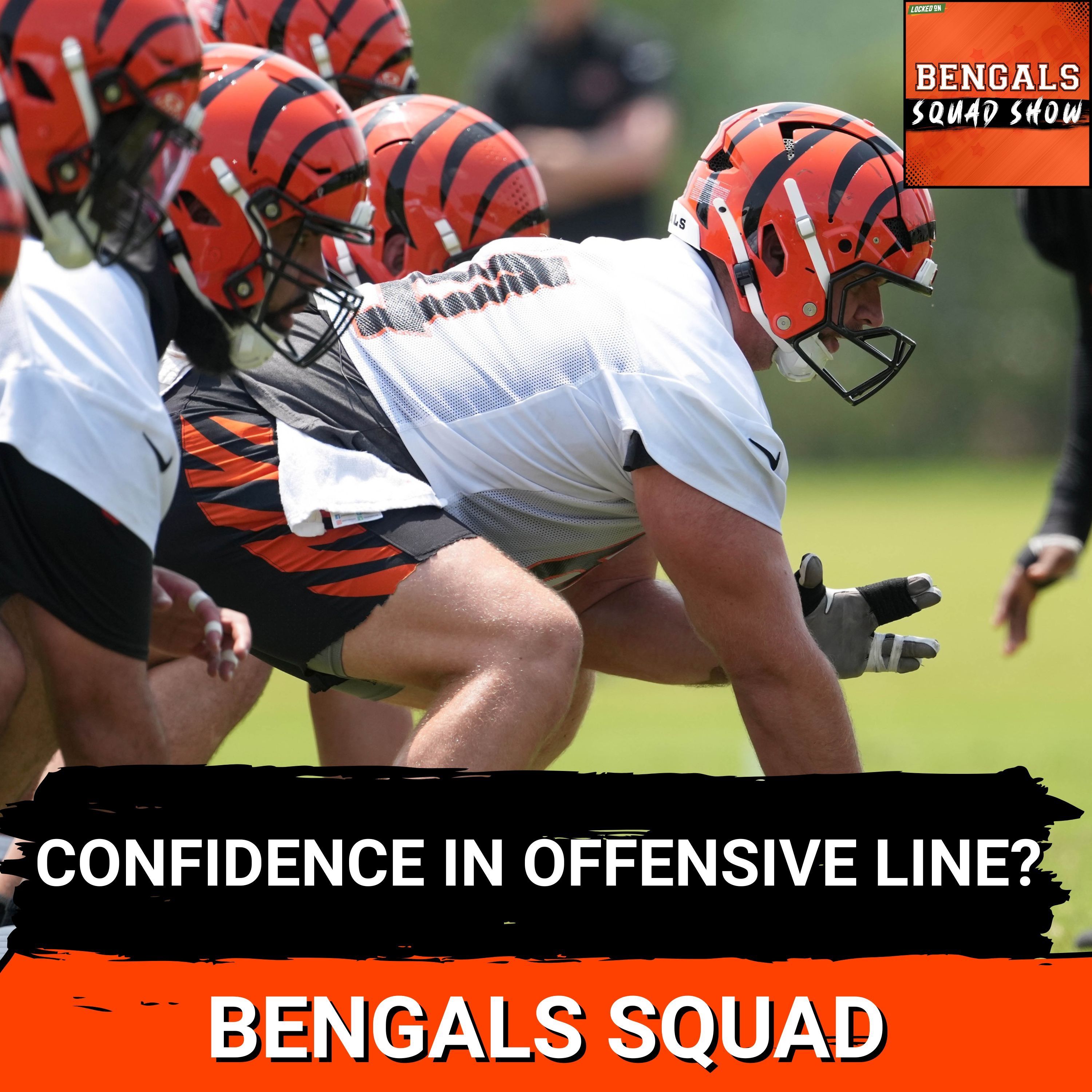 BENGALS SQUAD SHOW: Bengals' O-Line a STRENGTH? Chase Brown EXTENSION? DIVISIONAL ROUND PREDICTIONS