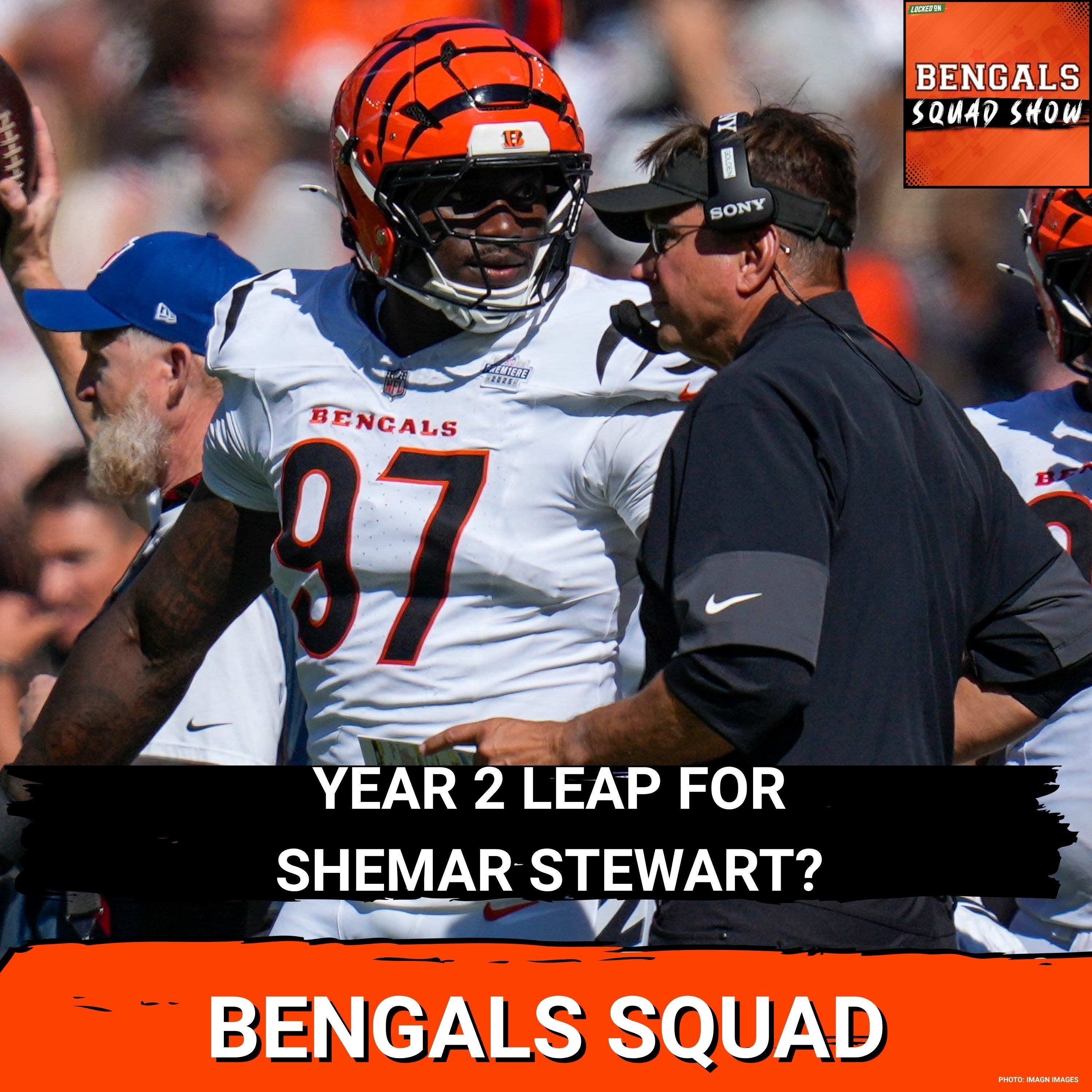 BENGALS SQUAD SHOW: Shemar Stewart NEEDS to take a BIG leap in Year 2, how DEEP is the D-LINE? episode artwork