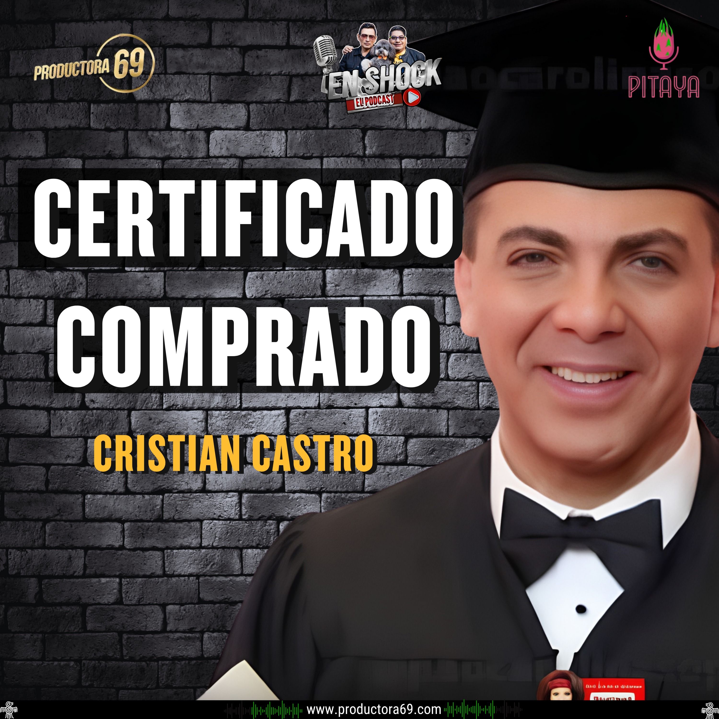 EN DUDA EL CERTIFICADO DE BACHILLERATO DE CRISTIAN CASTRO