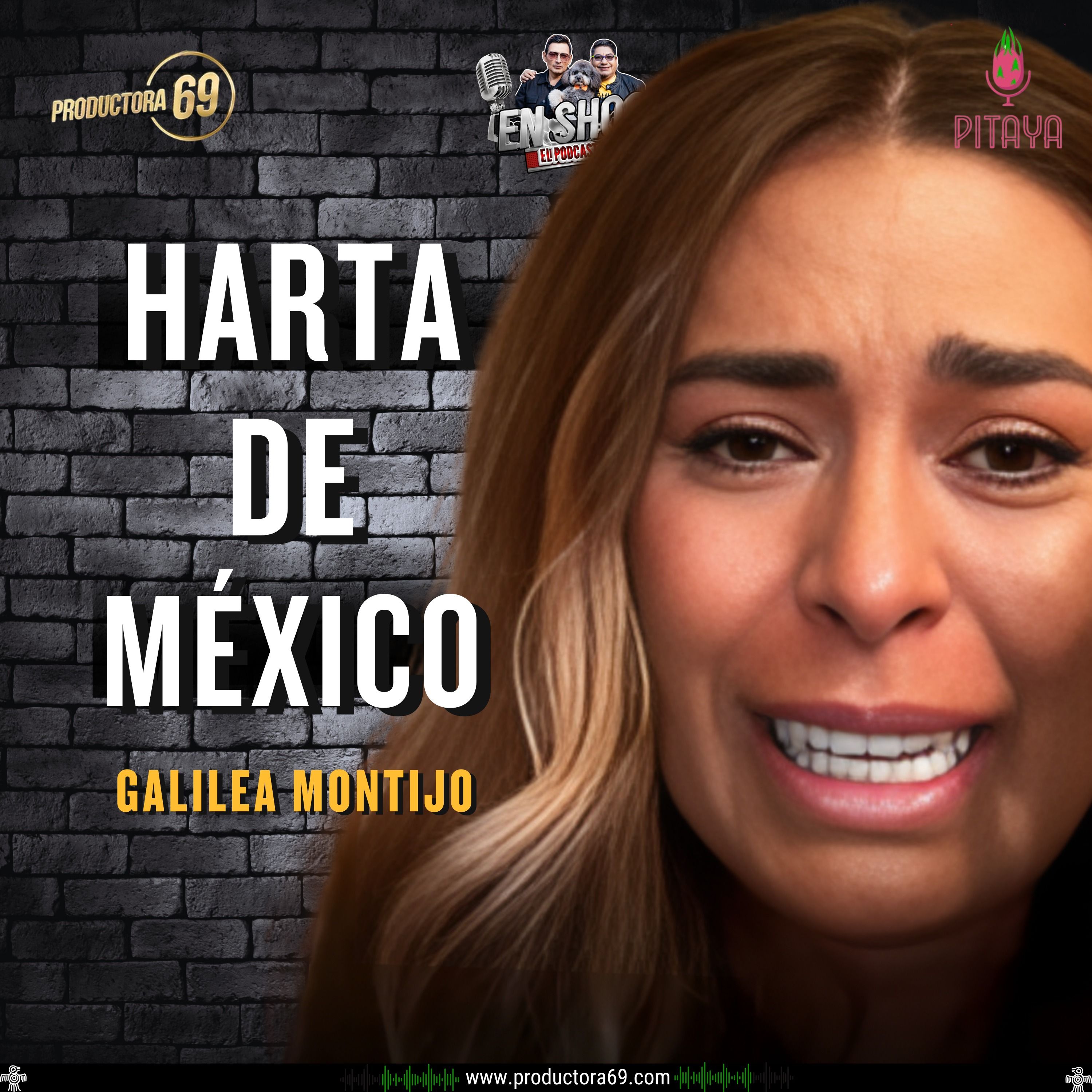 GALILEA MONTIJO SALE CORRIENDO DE MEXICO