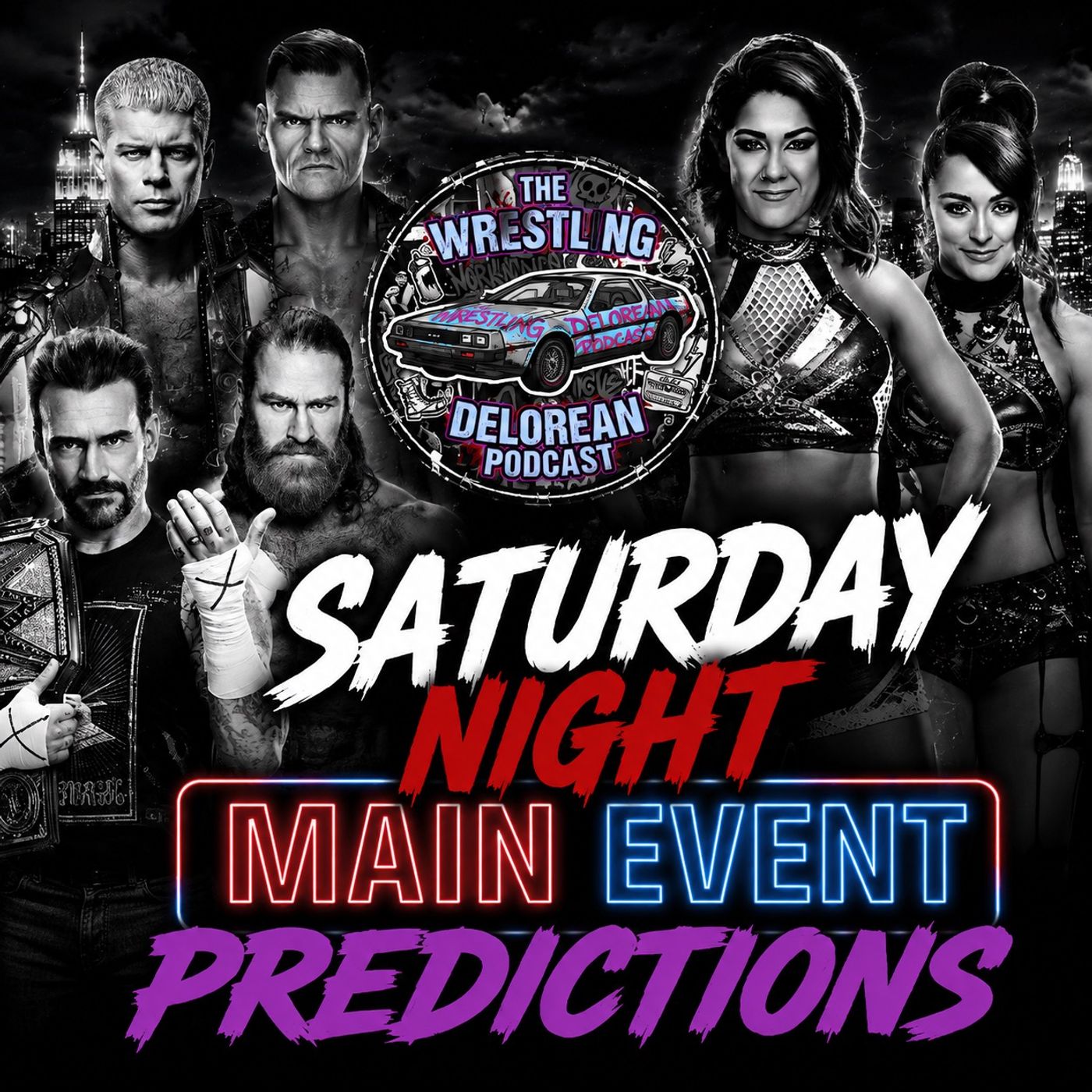 CM Punk & Cody Rhodes vs Gunther & Sami Zayn! WWE SNME Predictions episode artwork