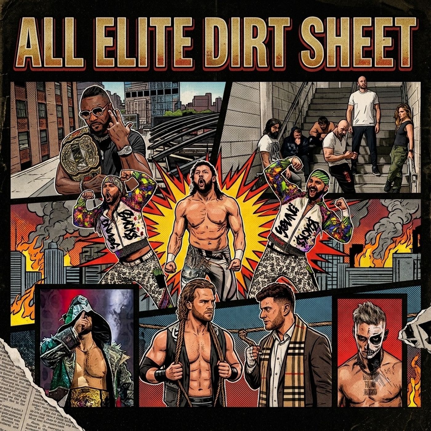 All Elite Dirt Sheet - AEW Wrestling News & Rumors podcast artwork
