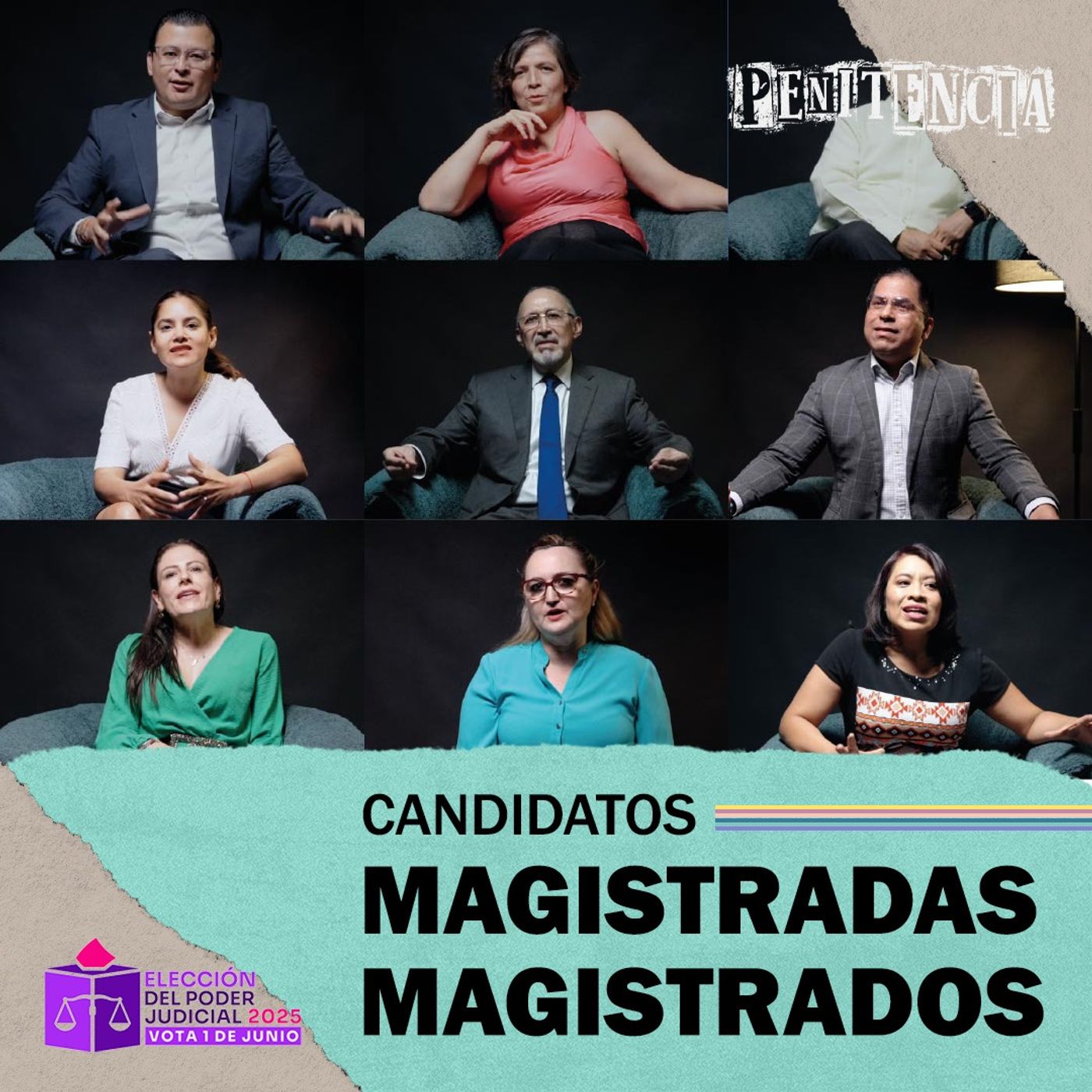 Elecciones del Poder Judicial: candidatos a magistrados y magistradas del Tribunal de Disciplina