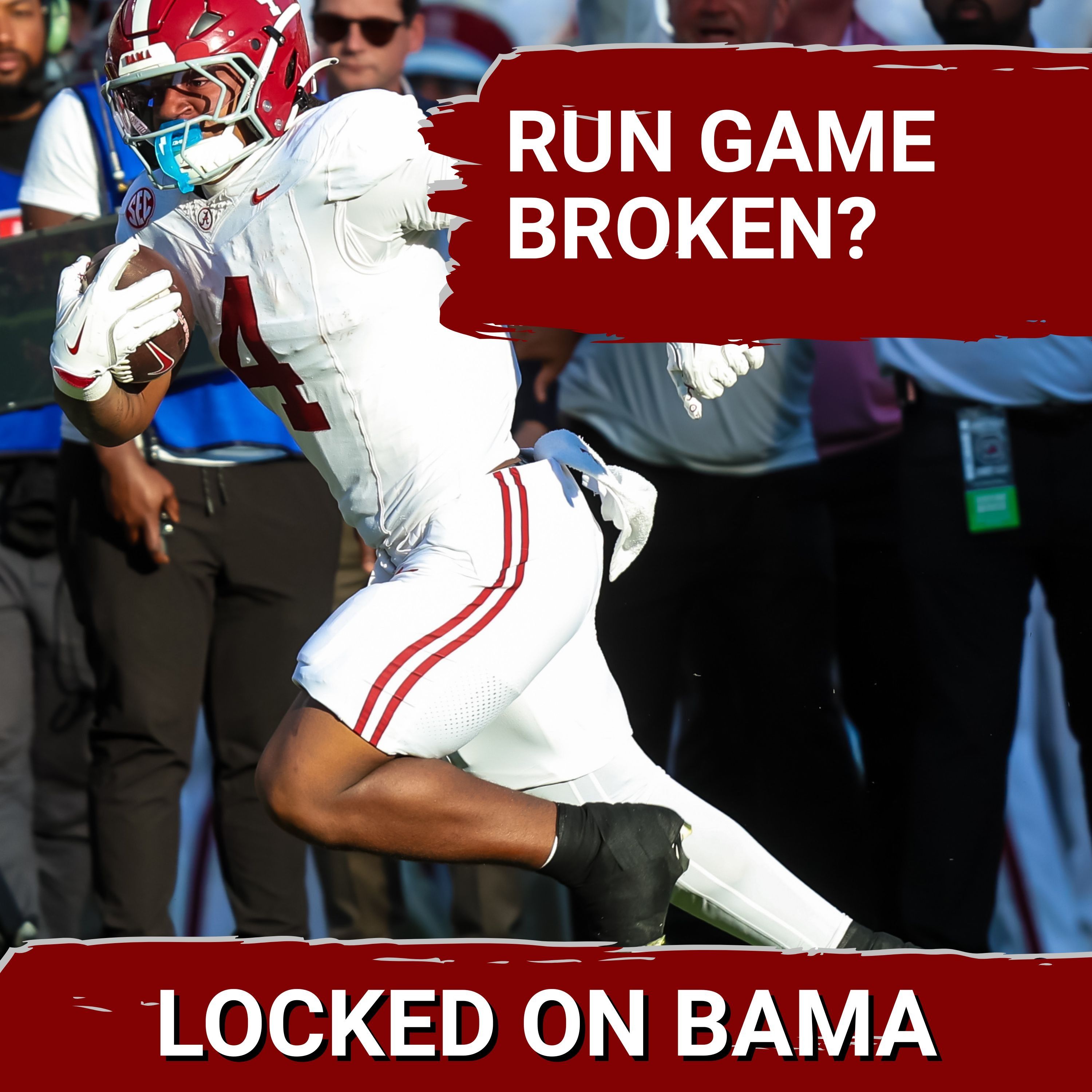 RUN GAME A DISASTER? Breaking Down Bama's Run Game Struggles and How They May Not Matter