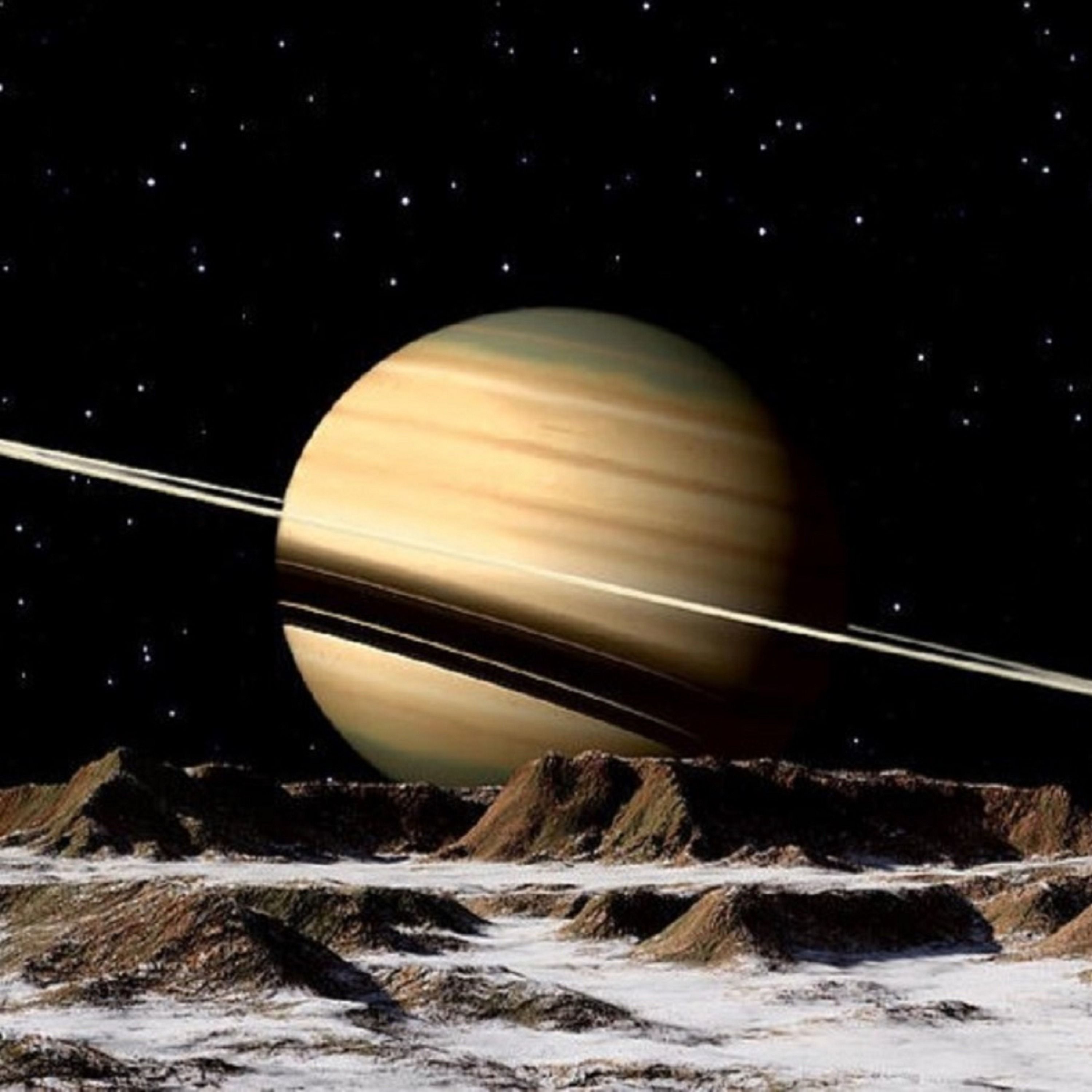 cover of episode Space Cruise to Saturn, its Rings, and its Moons | Sleepy Space Story
