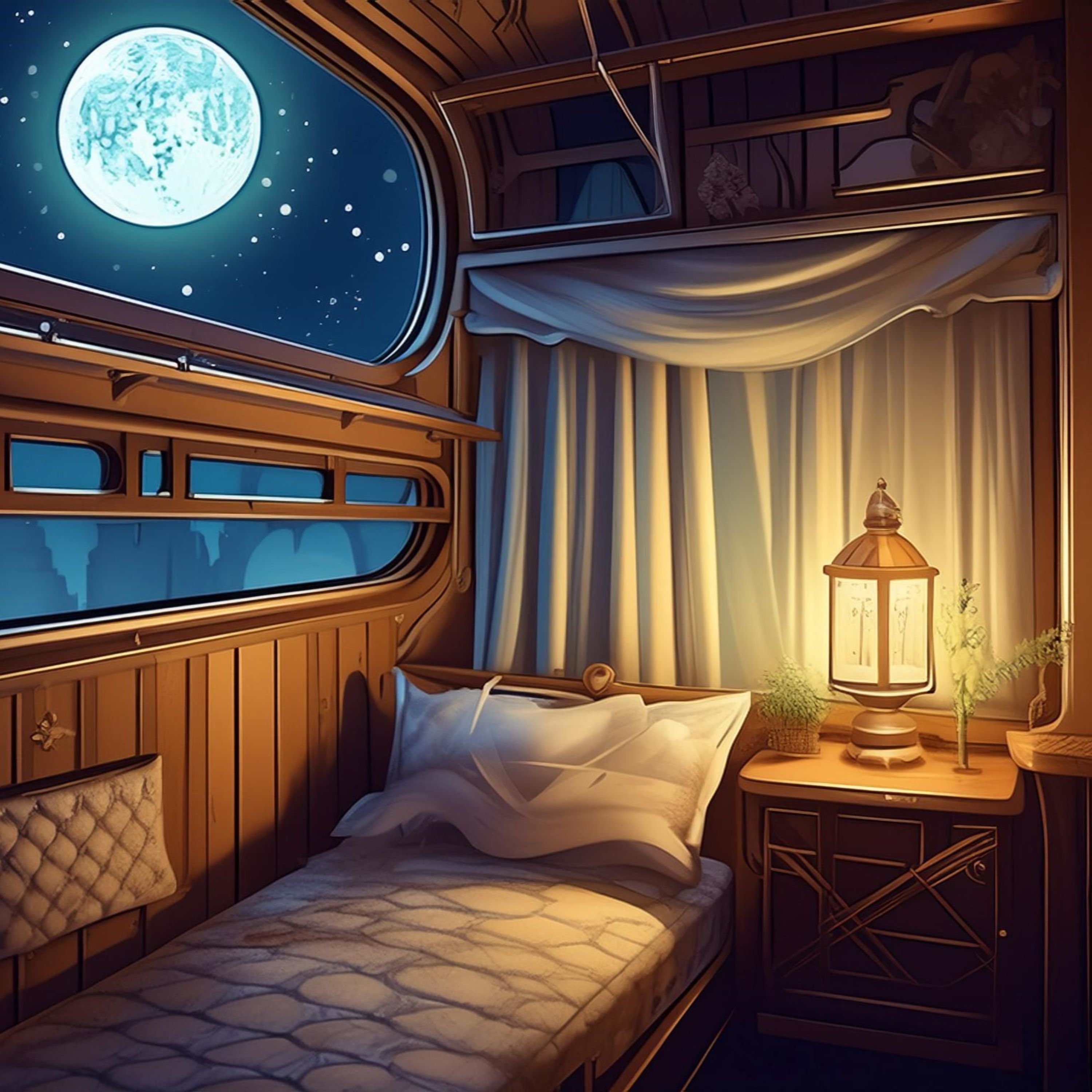 cover of episode A Night on the Orient Express and History of Railroads | Sleepy Train Ride