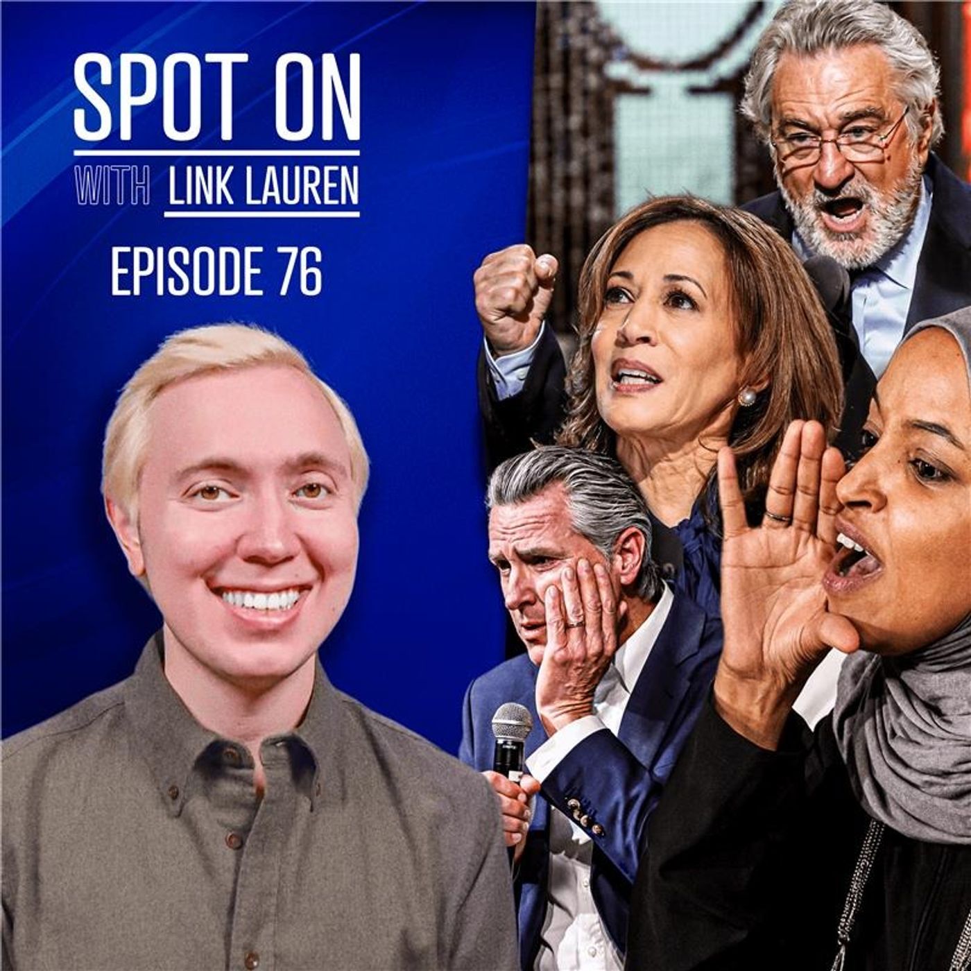 Robert De Niro's Political Violence, Gavin Newsom's Dumb Pander, and Trump State of the Union Unmasks Dems