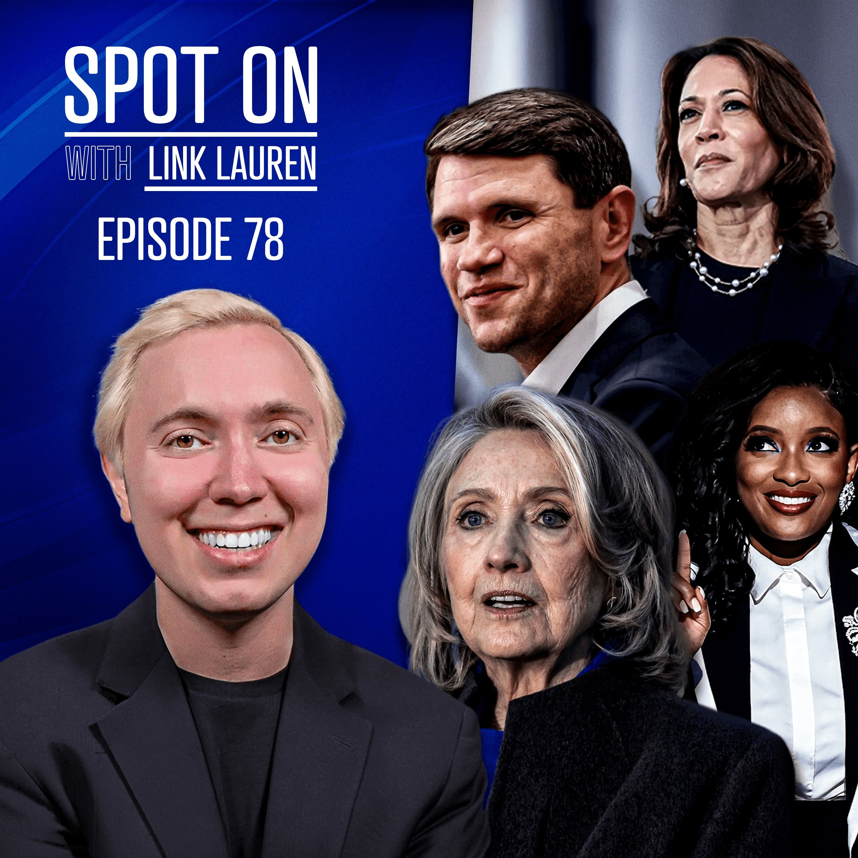 Jasmine Crockett Spirals After Senate Loss, Diva Hillary Clinton Demands Beauty Lighting, and Dems in Free Fall