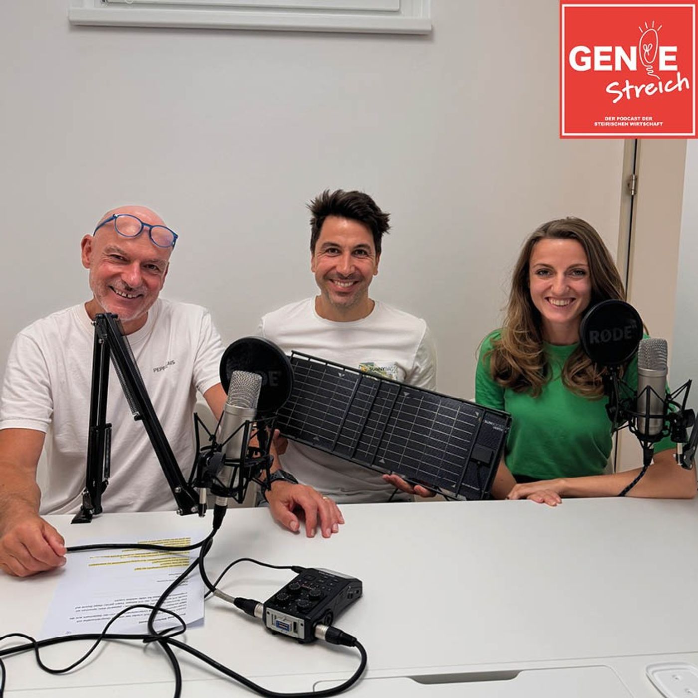Episode 30: Photovoltaik innovativ – Stefan Ponsold von Sunbooster macht Zäune und Rucksäcke zu Solaranlagen episode artwork