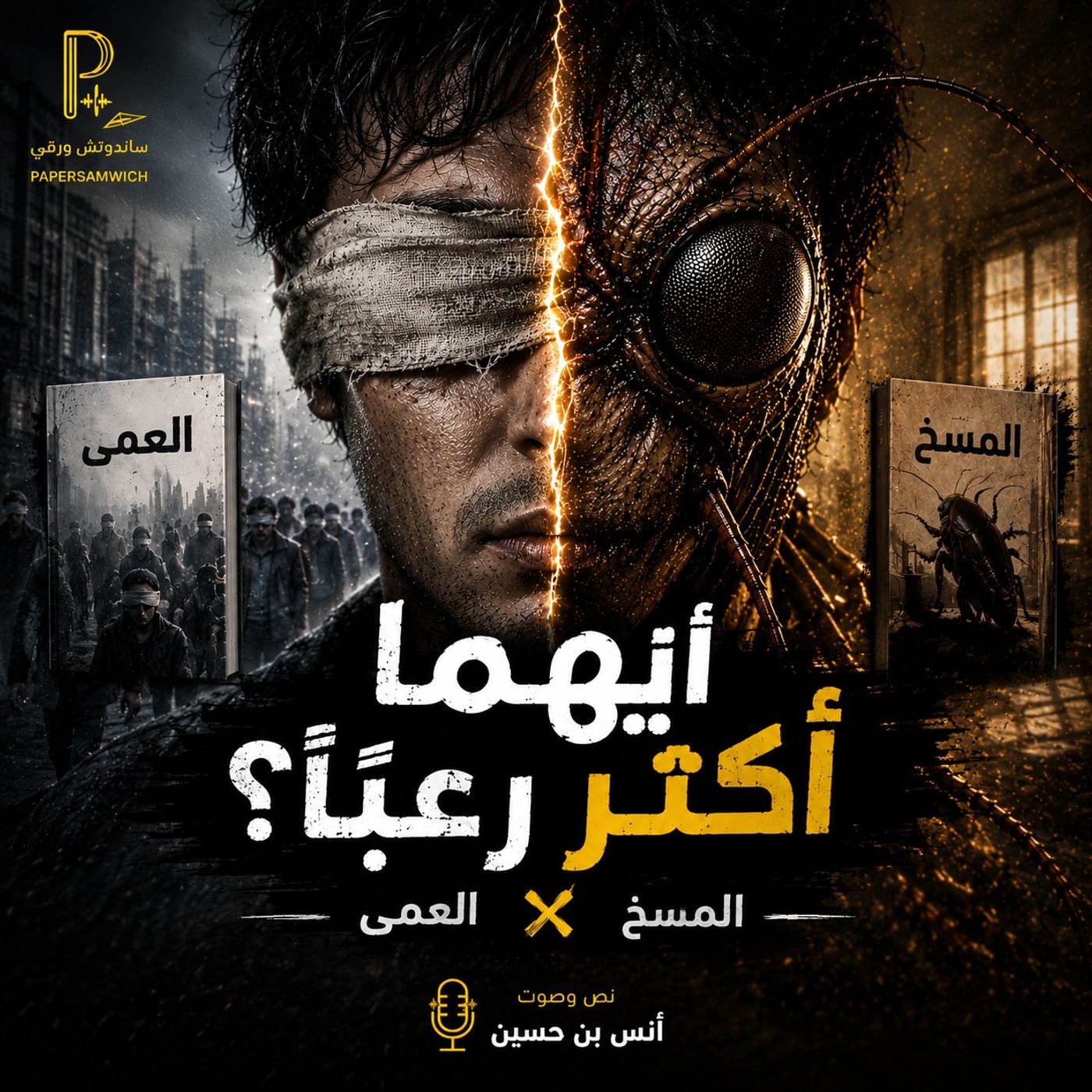 أيهما أكثر رعبًا: رواية العمى أم المسخ ..! episode artwork