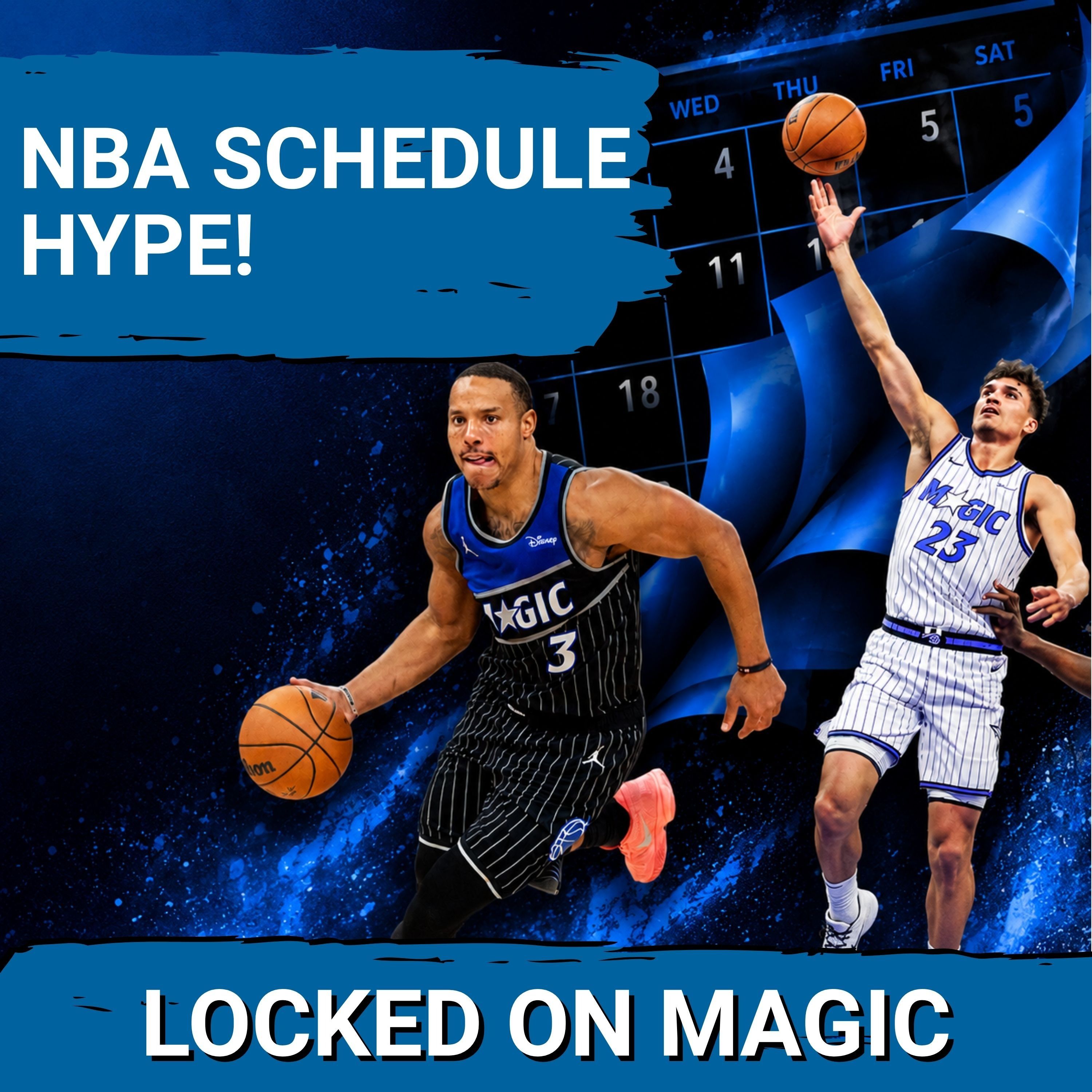 ANTICIPATION: Orlando Magic await schedule's release and chance to start hot episode artwork