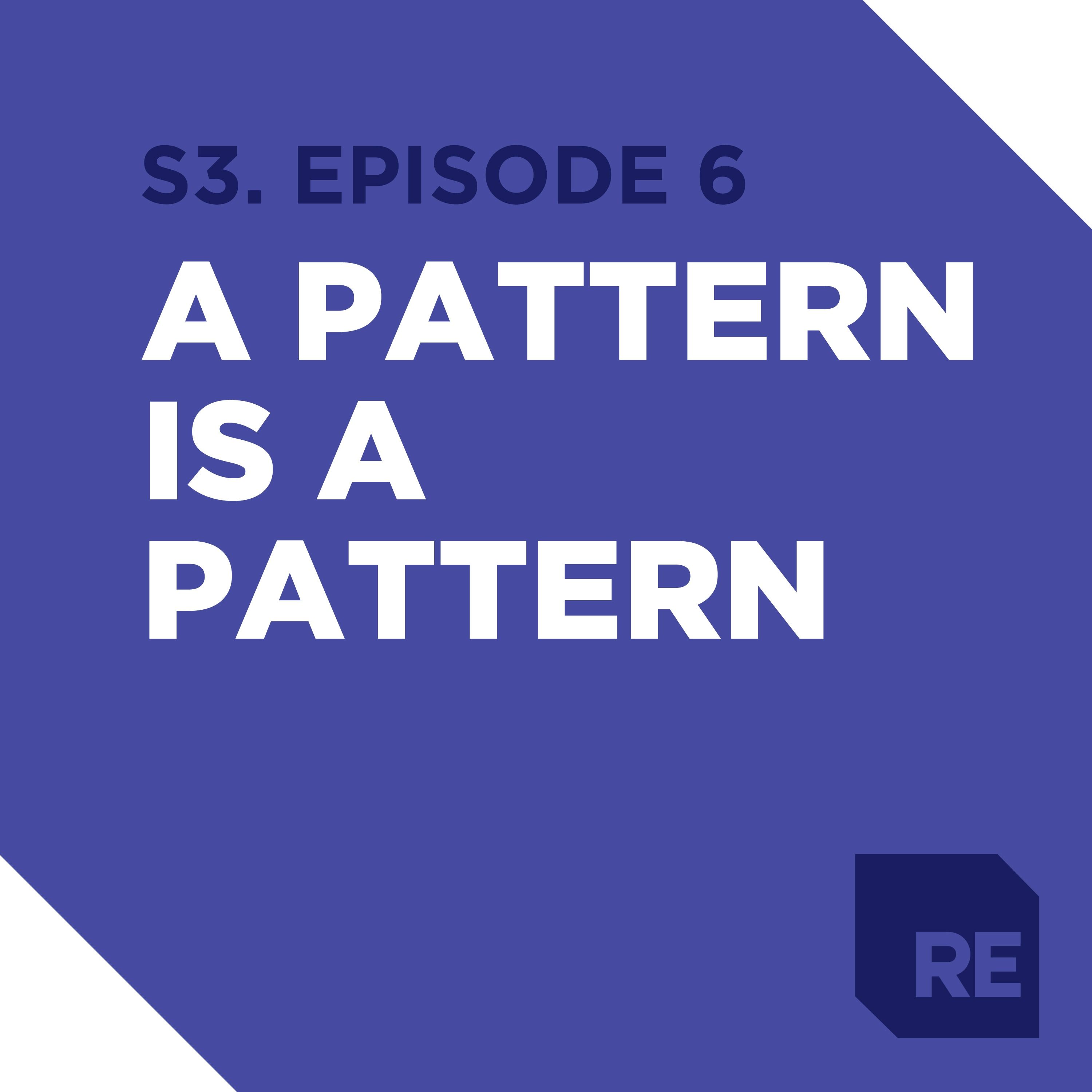 A pattern is a pattern / Lucas episode artwork