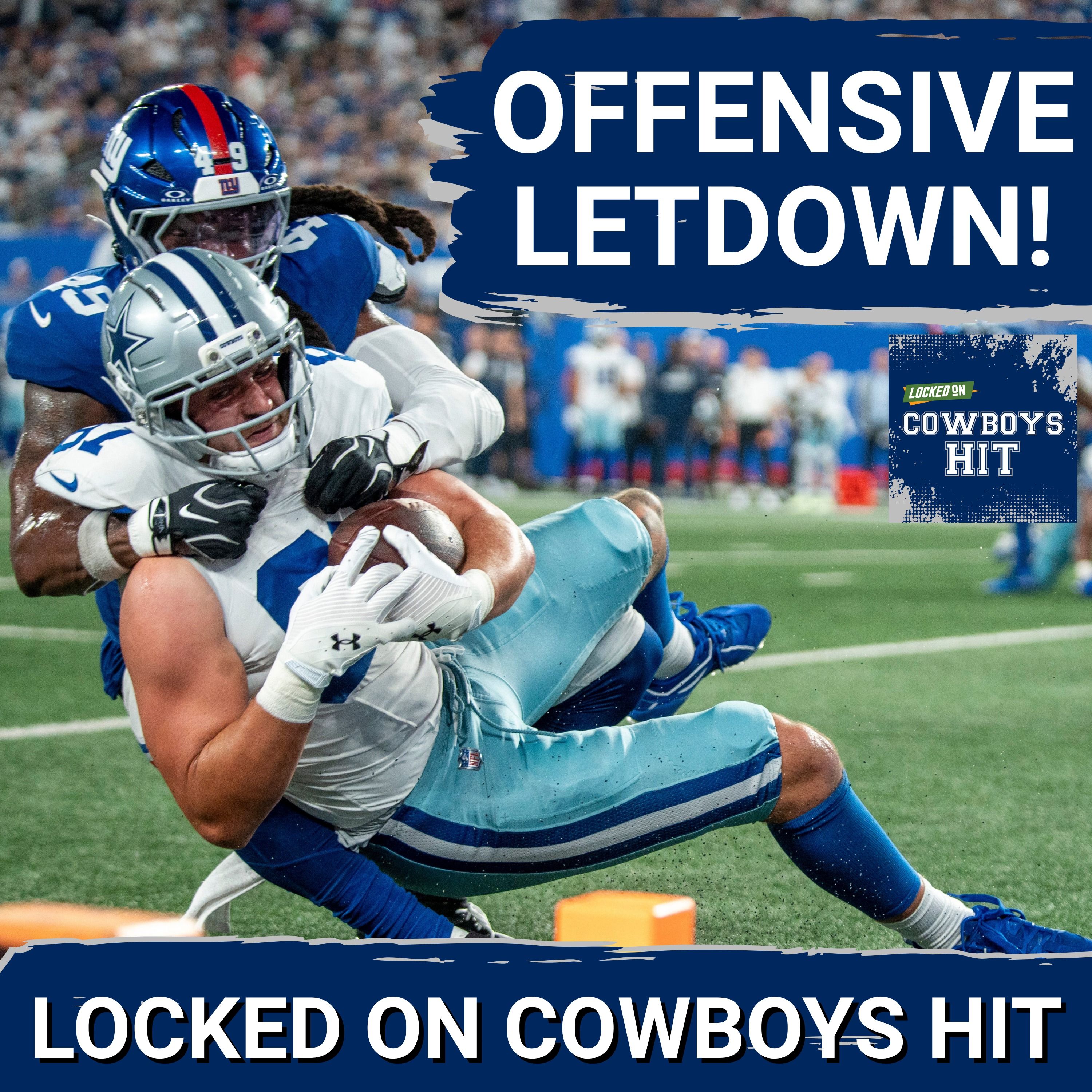 LETDOWN: New York Giants Break Down Dak Prescott & George Pickens—Cowboys' OFFENSE Falters