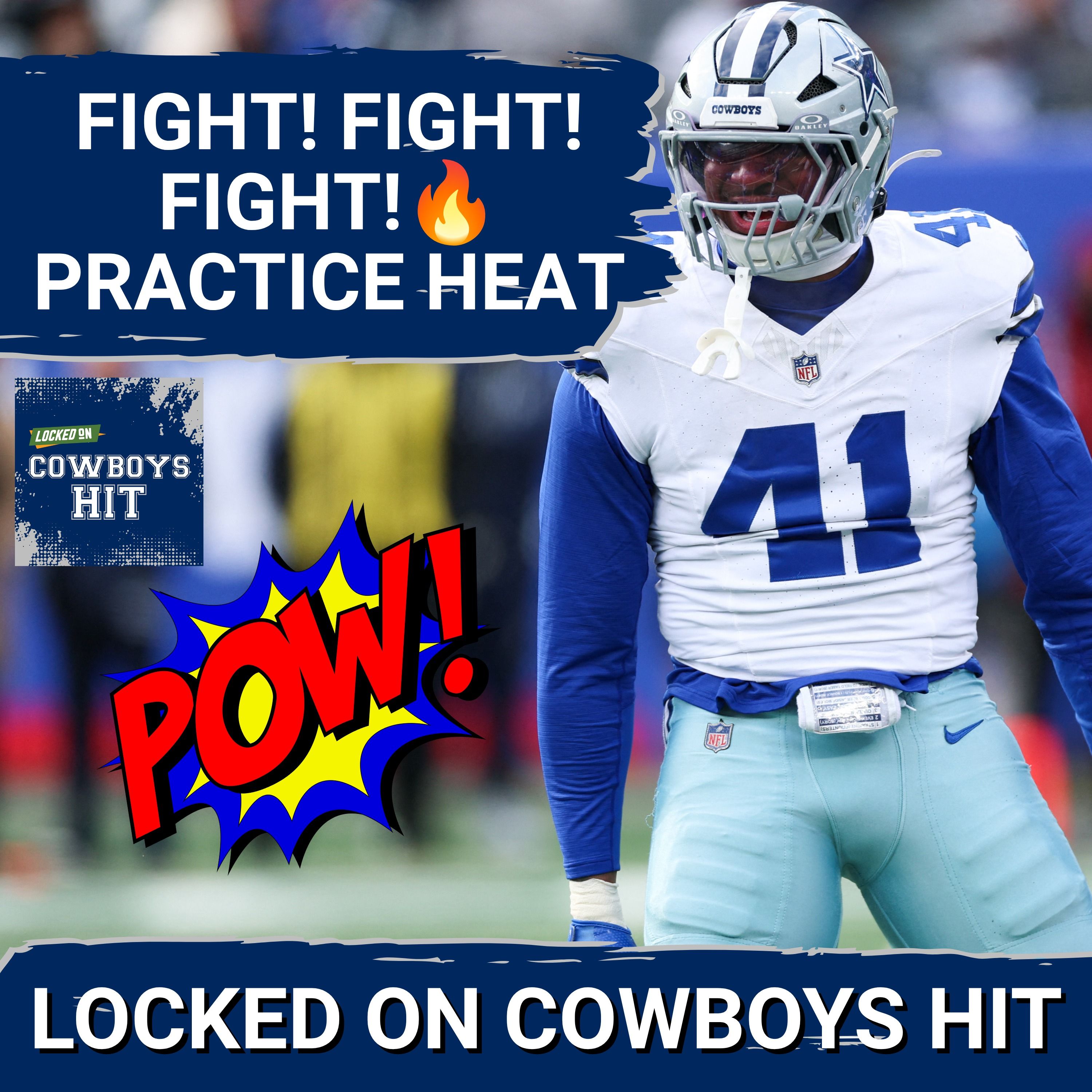 COWBOYS PRACTICE ERUPTS: Ezeiruaku EJECTED + FIGHTING Rookie LB Forces First-Team Reps