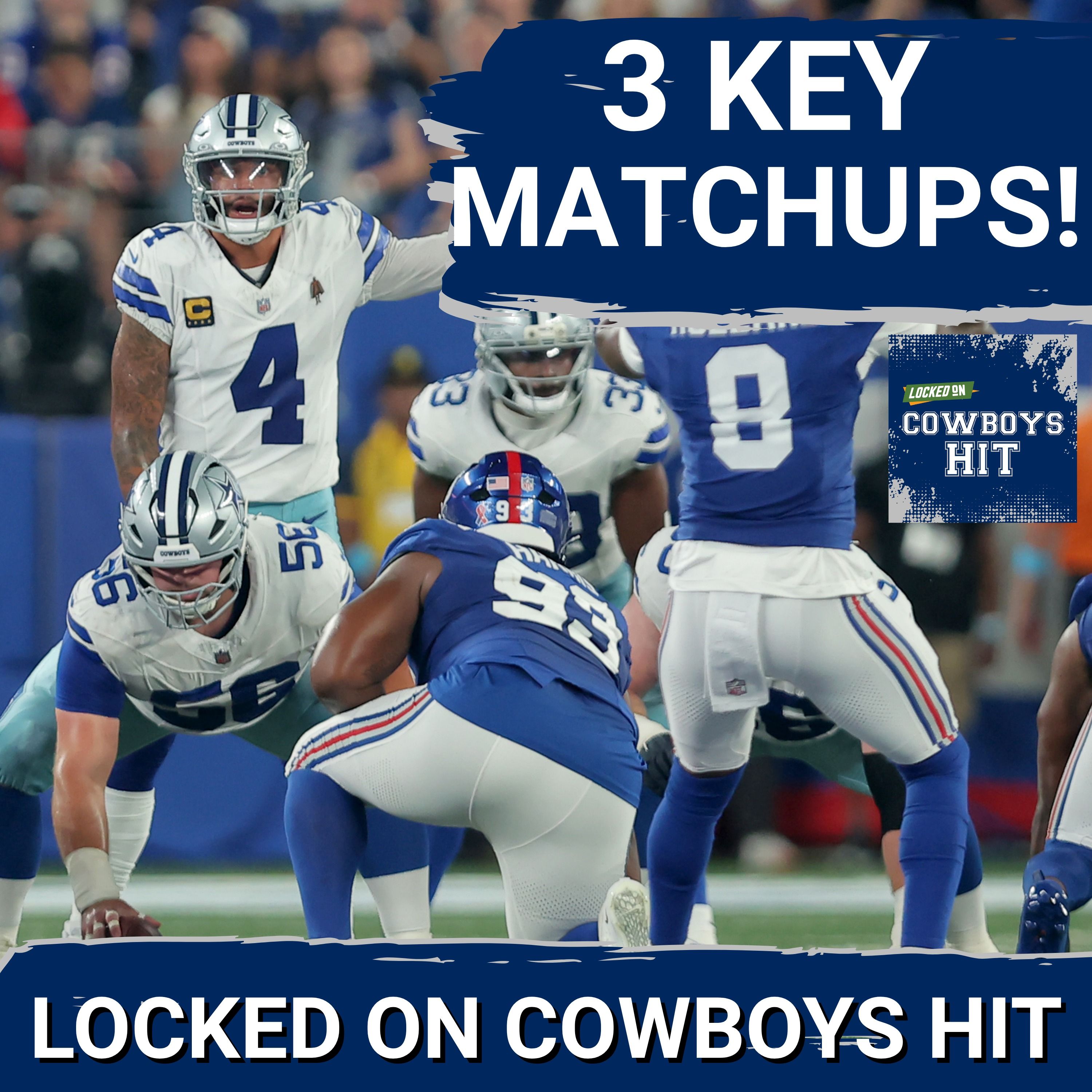 3 KEY MATCHUPS: Commanders vs. Cowboys—Dak Prescott, CeeDee Lamb MUST CHANGE The Narrative