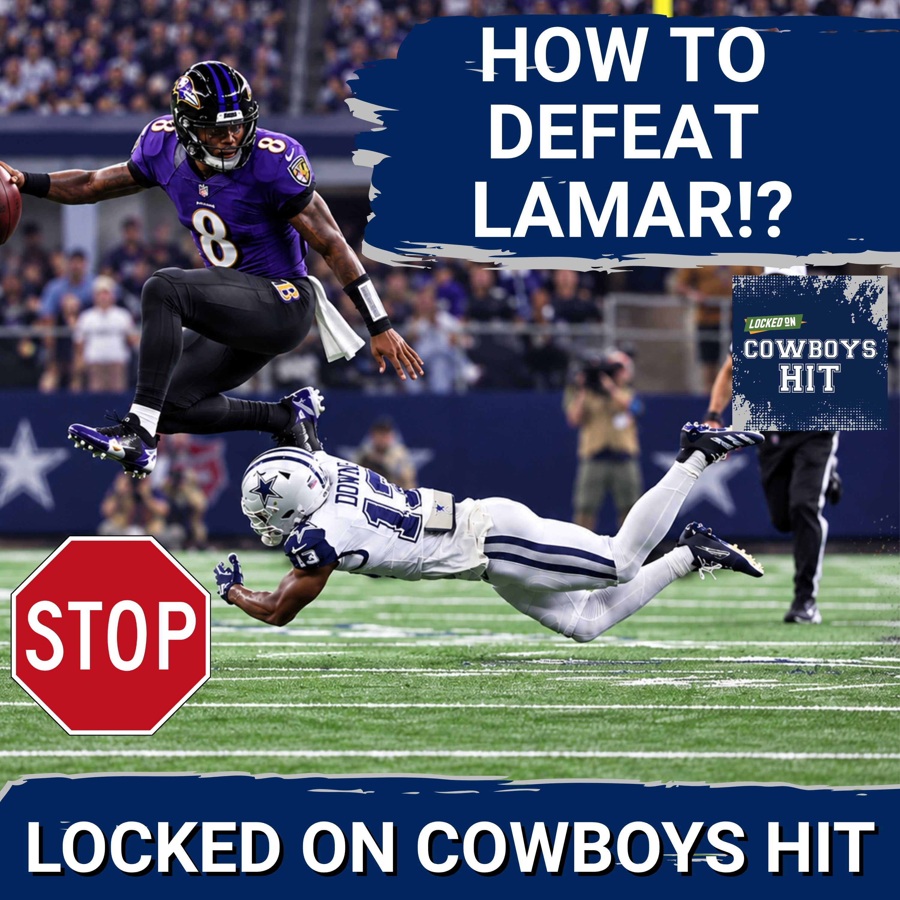 COWBOYS ON THE BRINK: Can Dallas Stop Lamar Jackson & Derrick Henry?