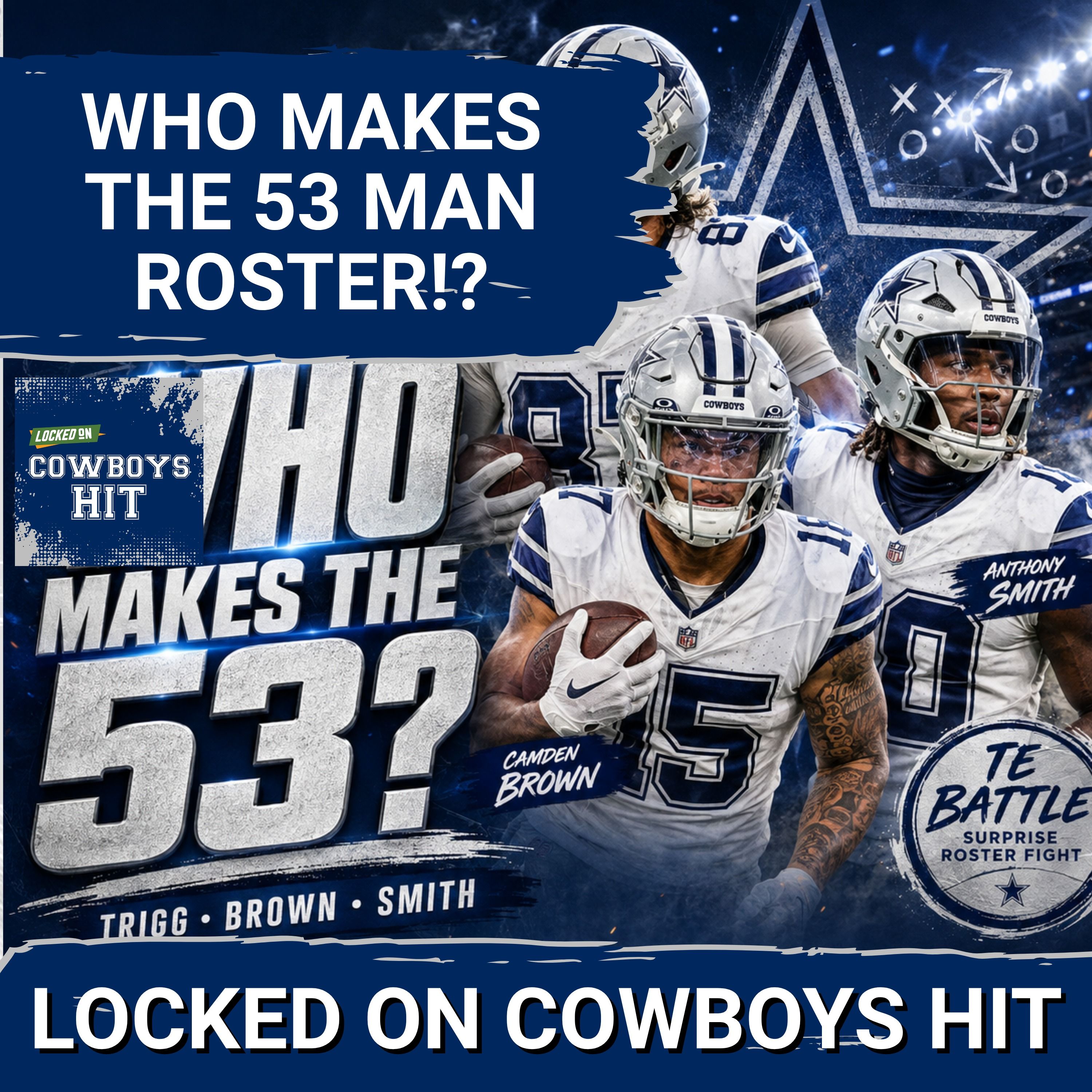 BATTLE: Dallas Cowboys Eye Michael Trigg and Camden Brown as COWBOYS Roster GAMECHANGERS
