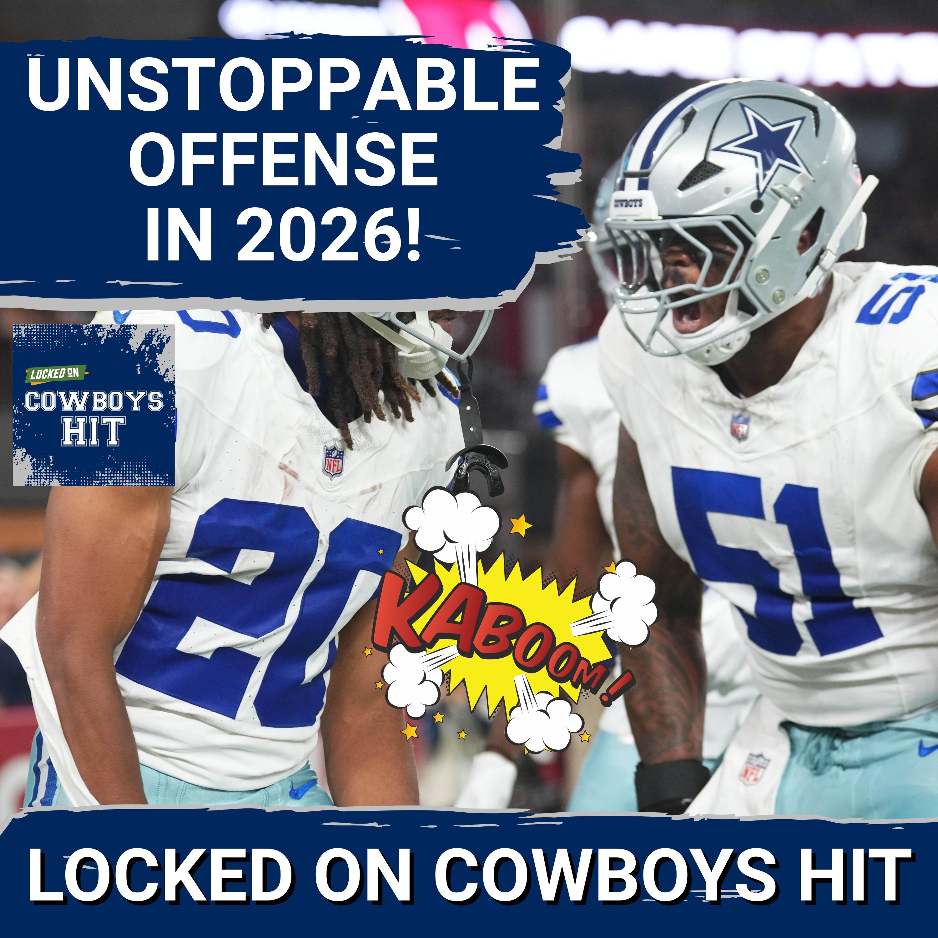 UNSTOPPABLE: Dak Prescott, CeeDee Lamb & George Pickens Lead Cowboys to TOP-5 Offense in 2026