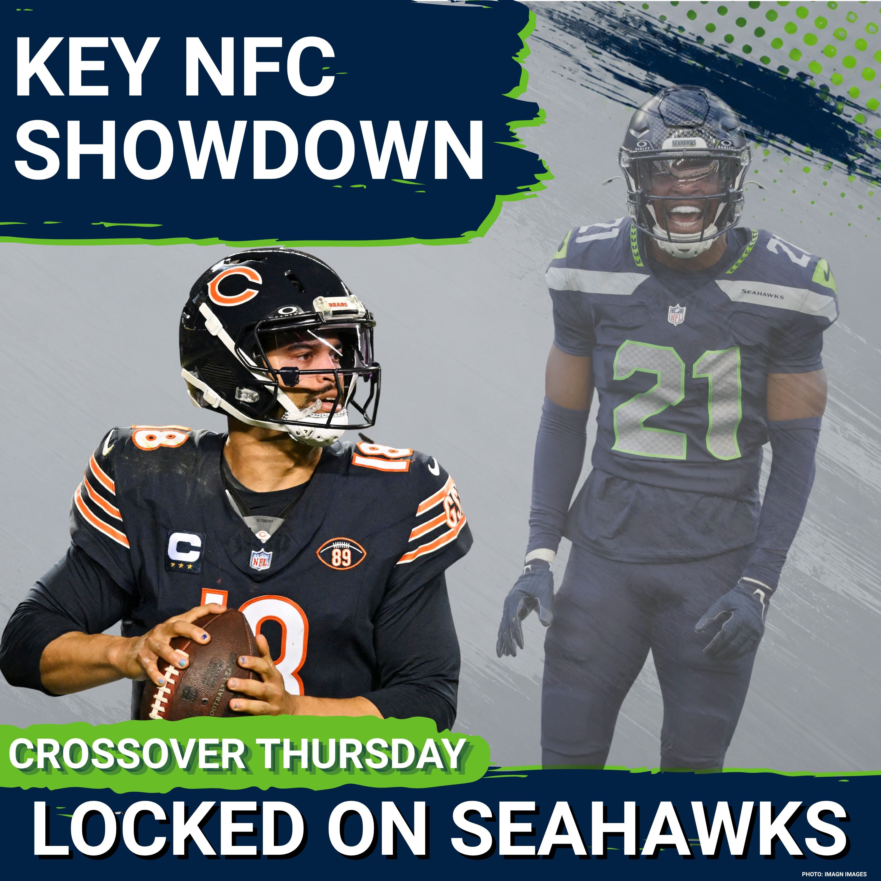 HUGE NFC Playoff Stakes in MNF Seahawks vs. Bears SHOWDOWN