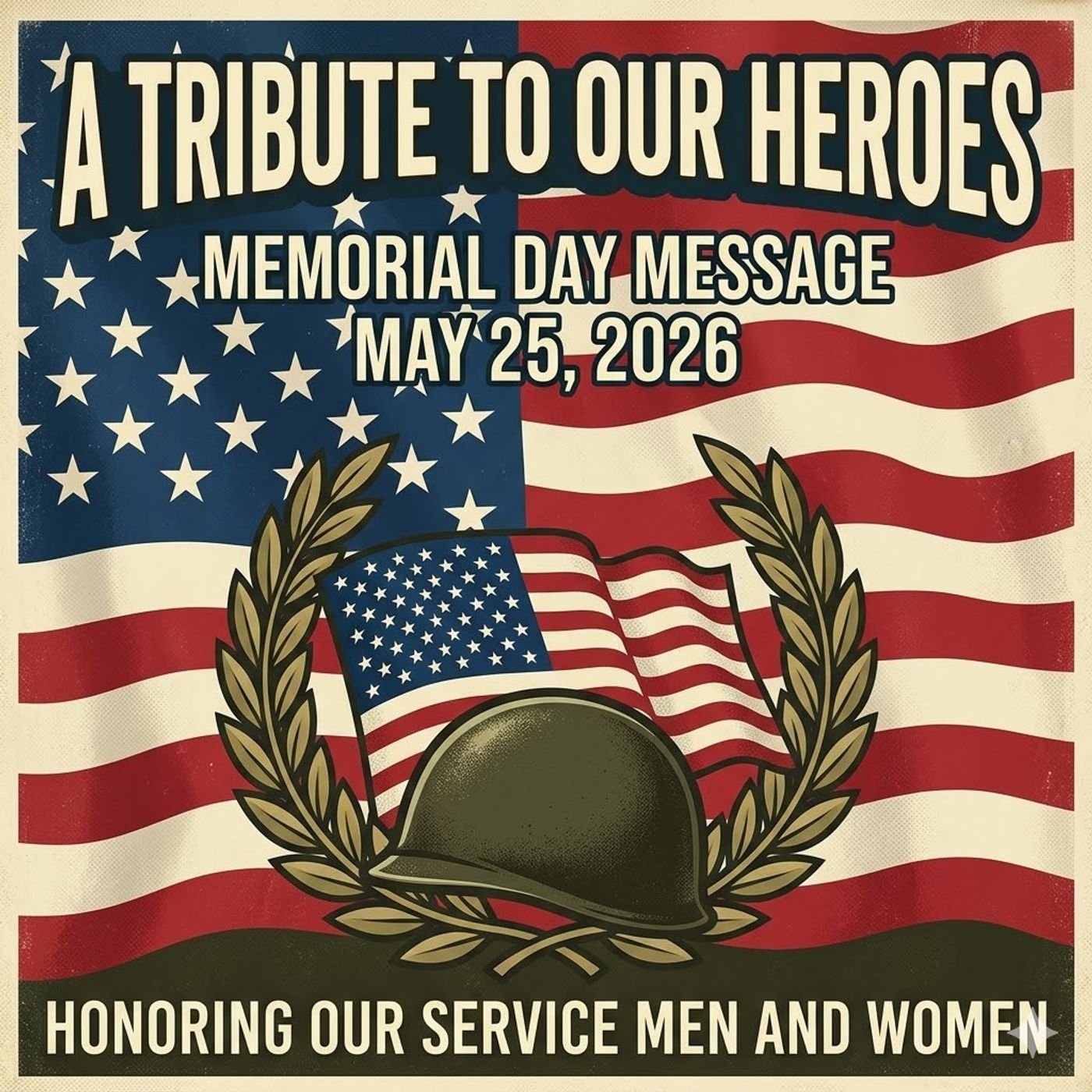 Honoring Their Sacrifice: A Memorial Day Message to Our Troops