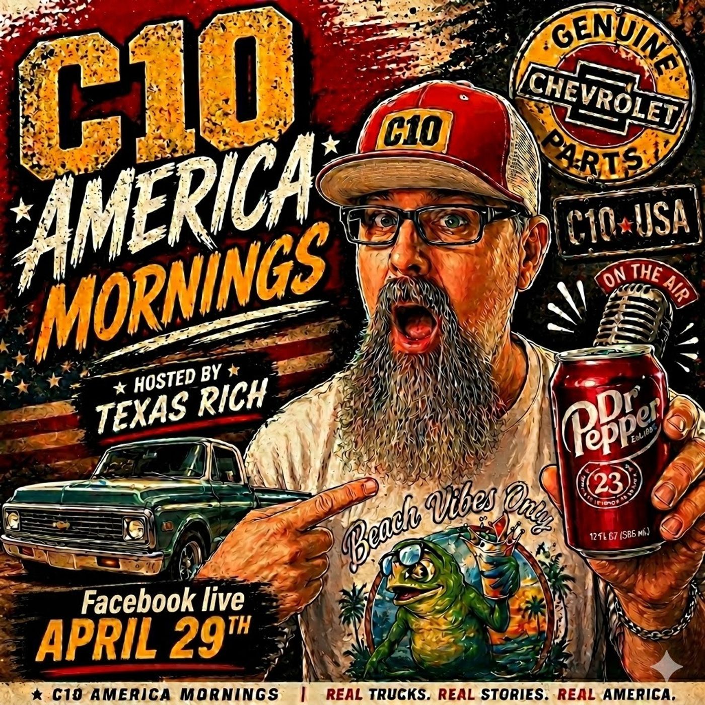 C10 America Podcast – Facebook Live Audio Replay