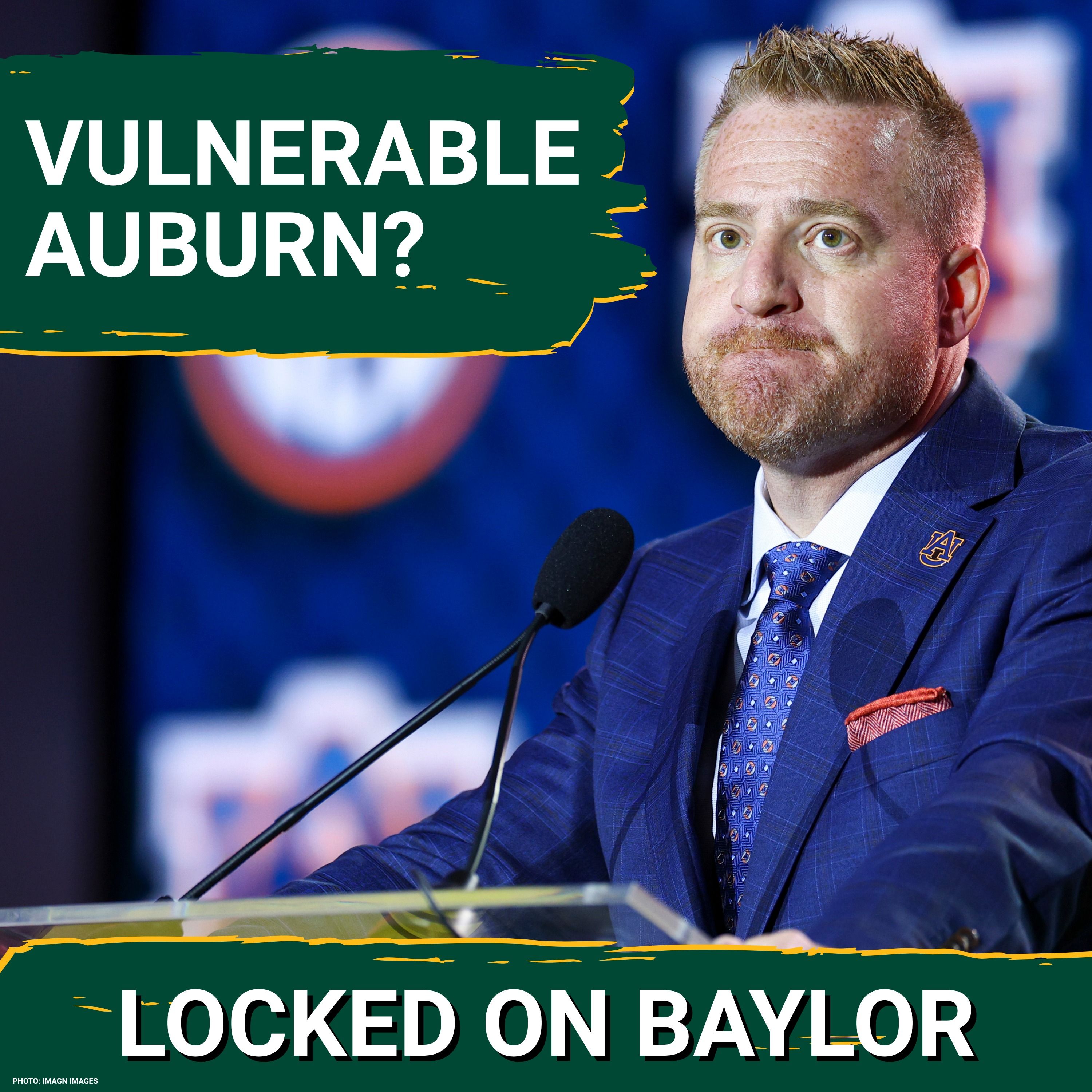 WARNING: Baylor Coach Makes BOLD CLAIM About Auburn Ahead of MASSIVE Week 1 Matchup? episode artwork
