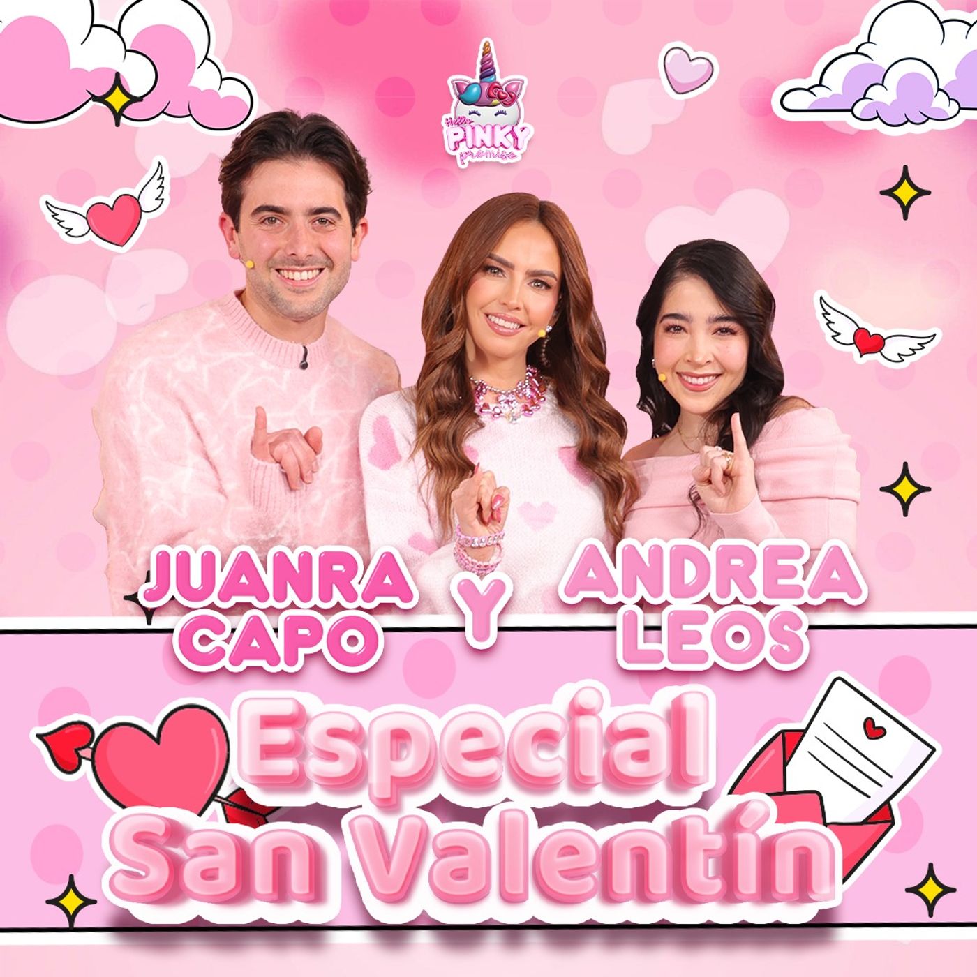 🚨 Andrea Leos y Juanra Capo en Pinky Promise: Especial de San Valentín