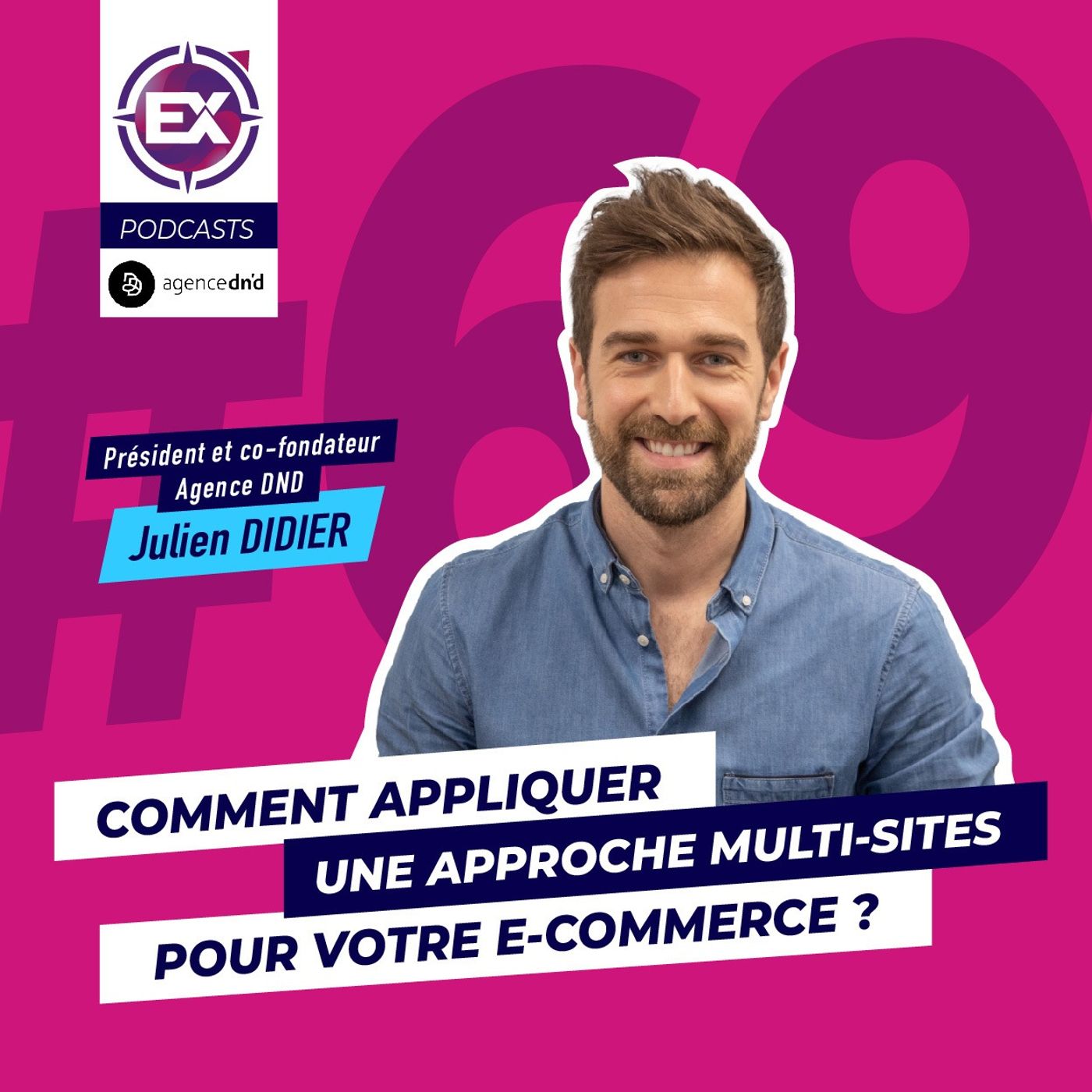 cover of episode #69 Comment appliquer une approche multi-sites pour votre E-Commerce ? - Les Explorateurs du E-Commerce