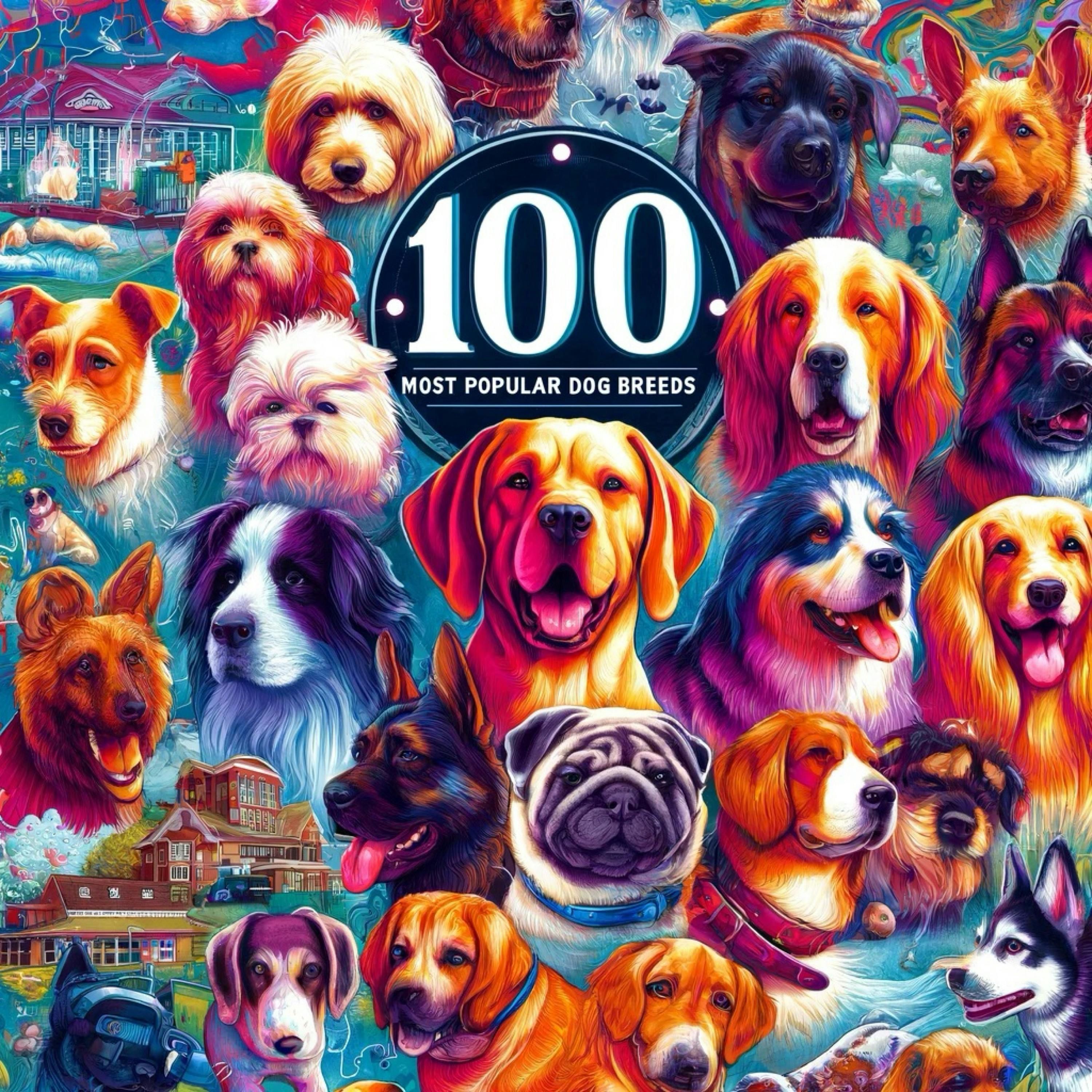 The 100 Most Popular Dog Breeds